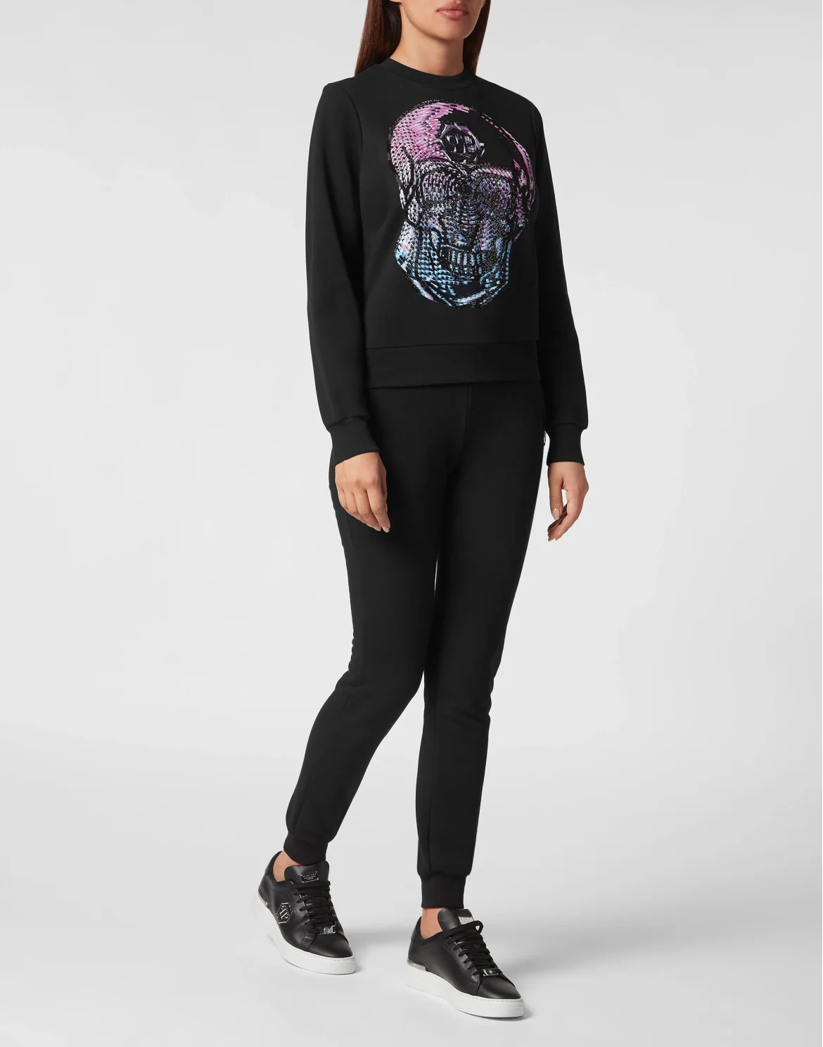 Sweatshirt LS Skull, цвет: Черный