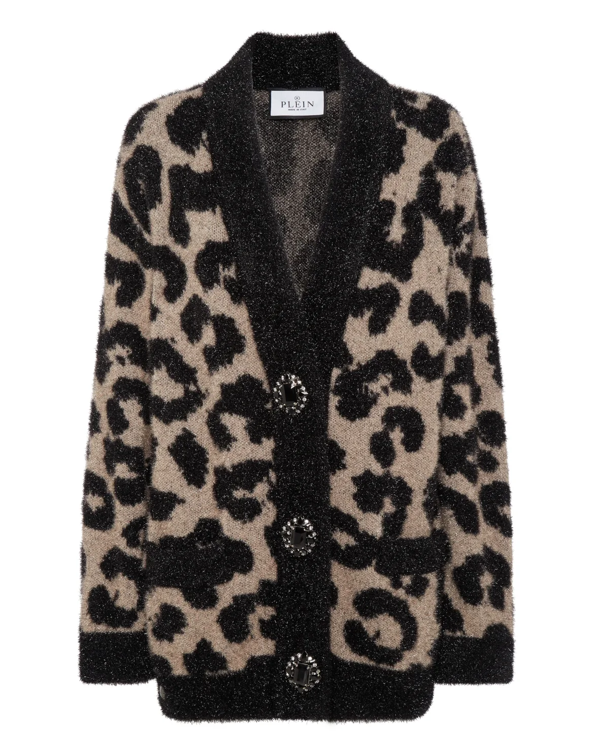 Lurex Cardigan Leopard, цвет: Леопард