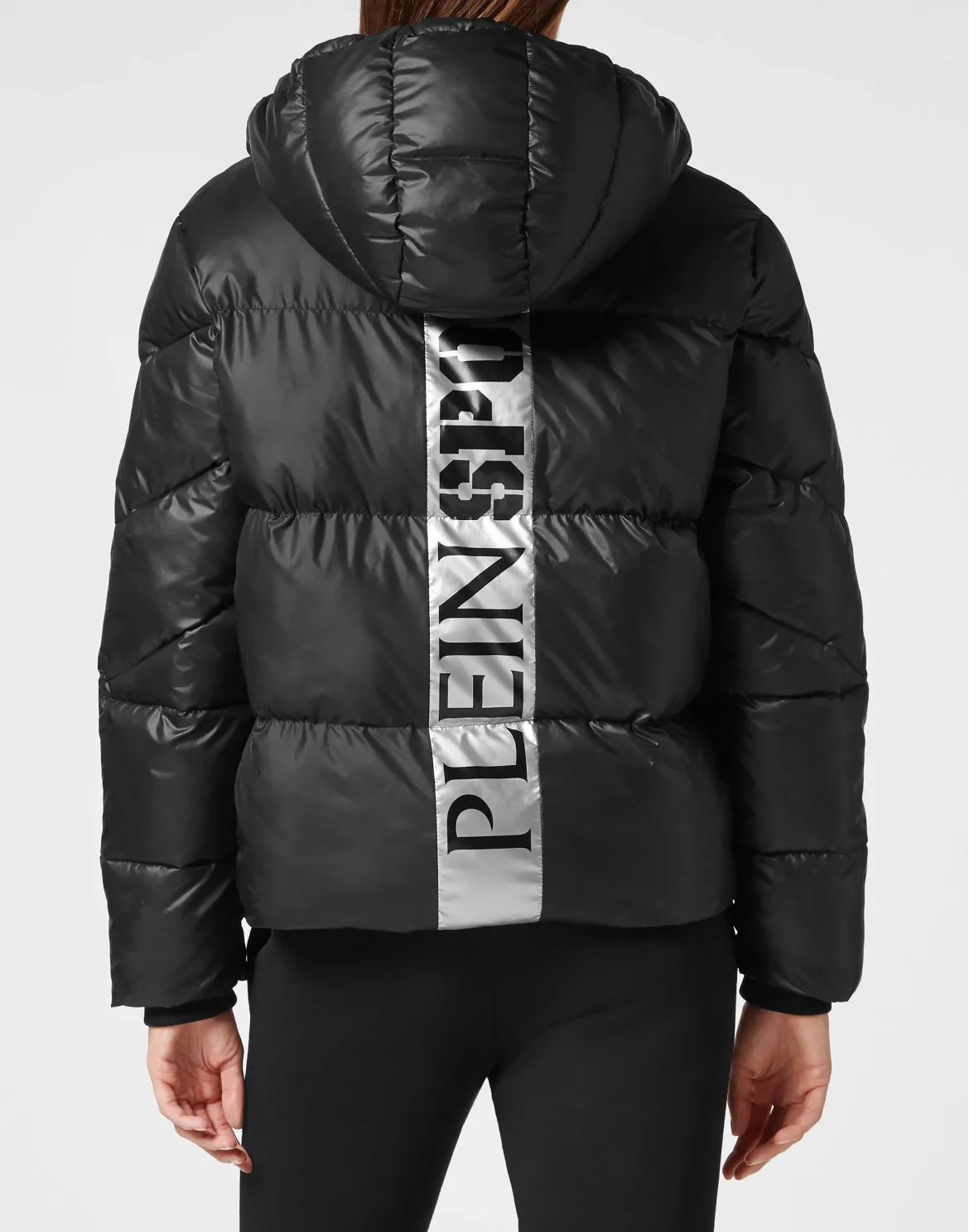 Nylon Puffer Jacket, цвет: Черный