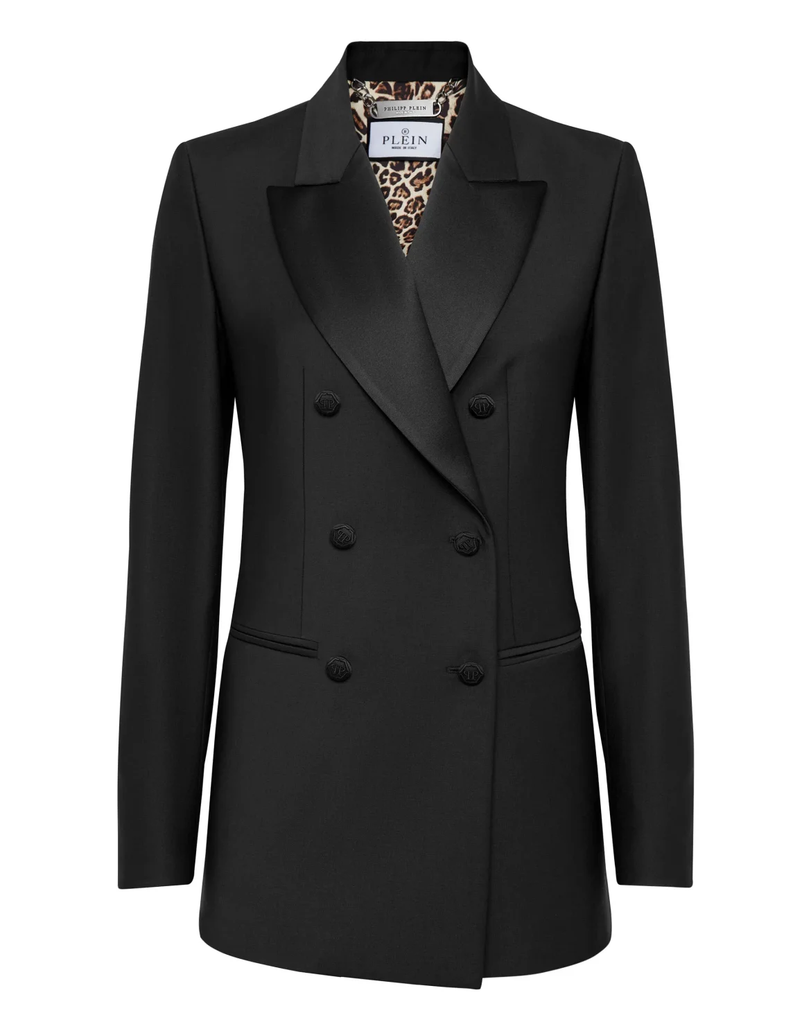 Light Wool Double-Breasted Blazer Sartorial, цвет: Черный