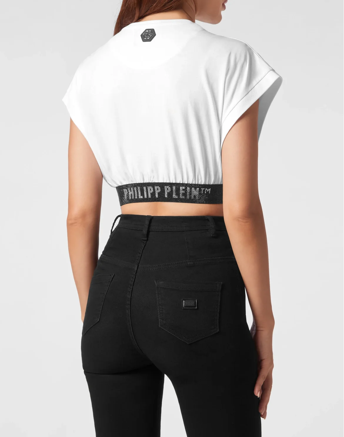 Cropped Top SS Crystal, цвет: Белый