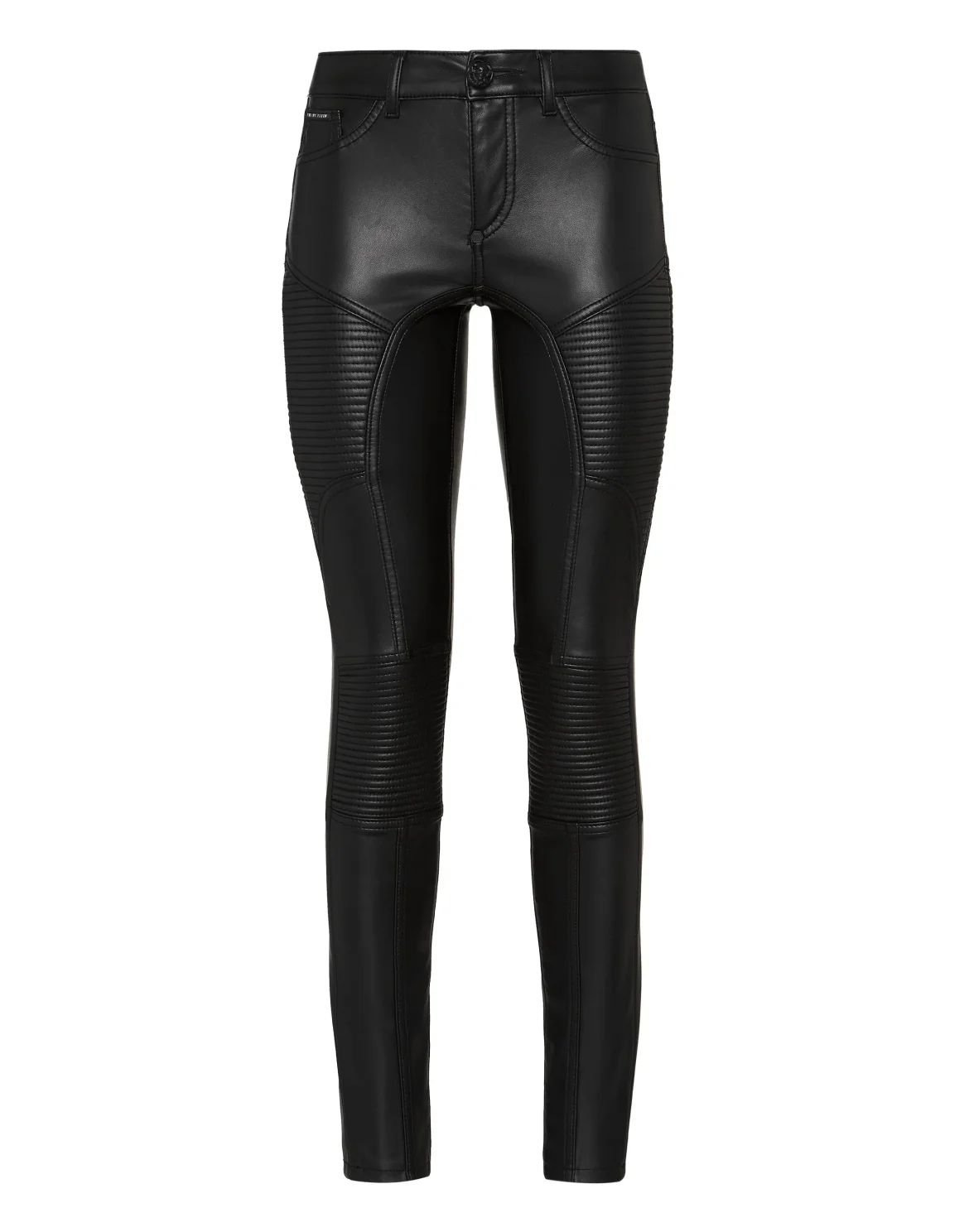 Eco leather Low Waist Jeggins Cowboy, цвет: Черный