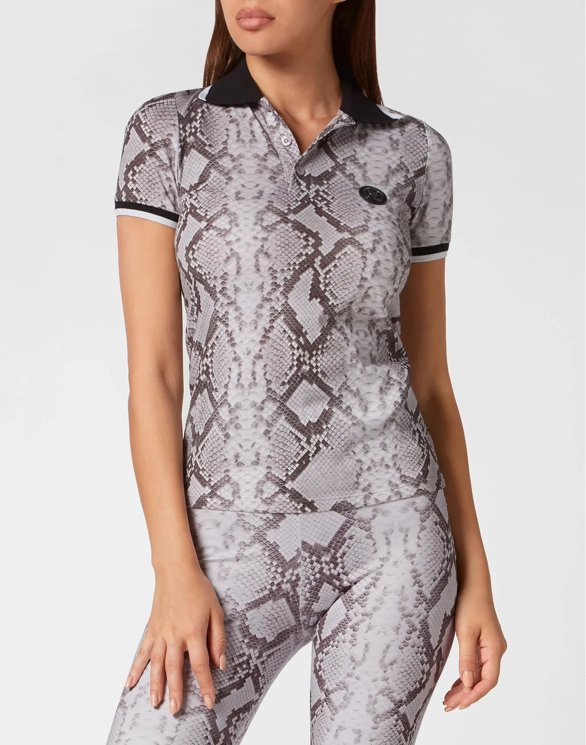 Polo shirt SS Pitone, цвет: Серый