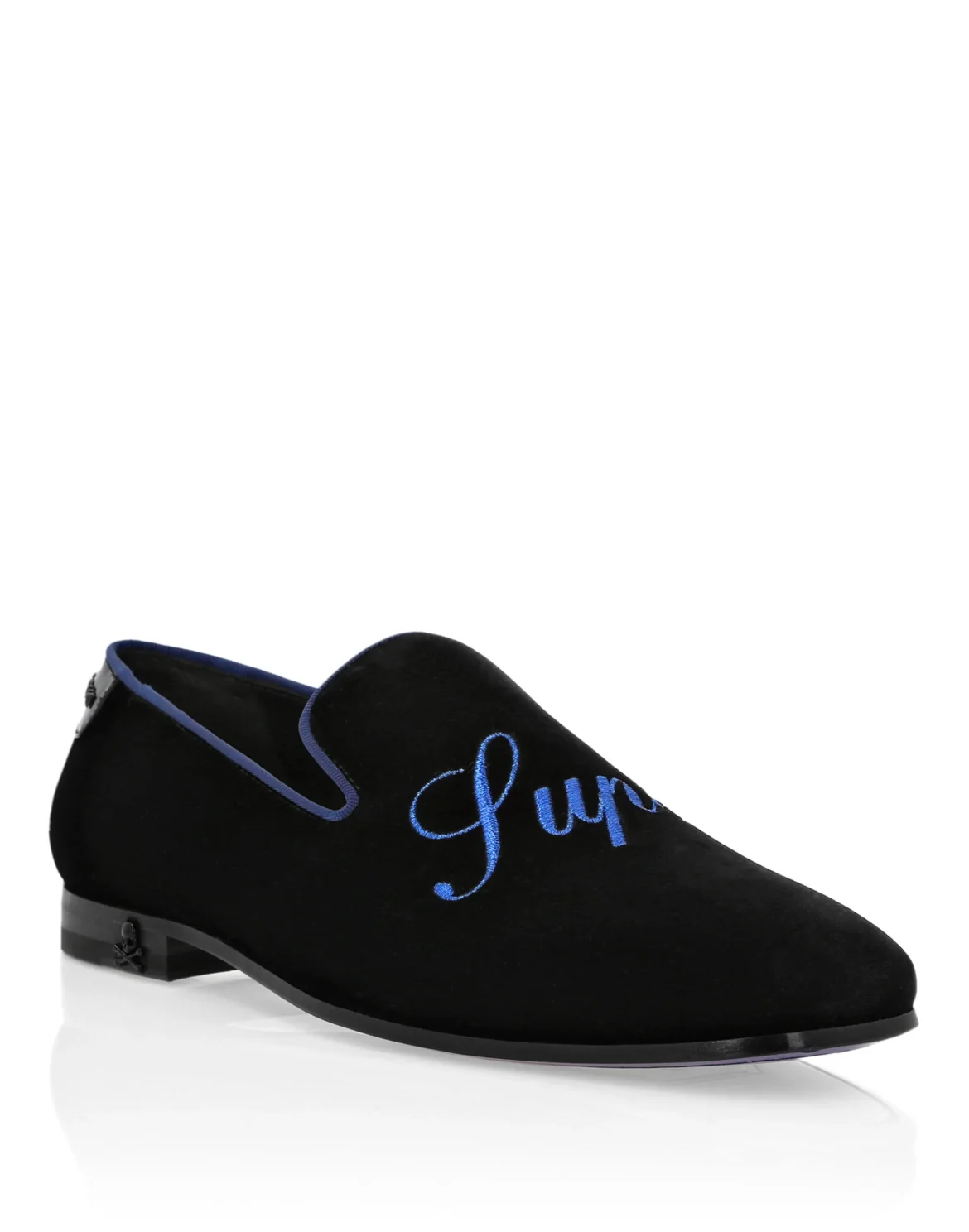 Velvet Loafers, цвет: Синий