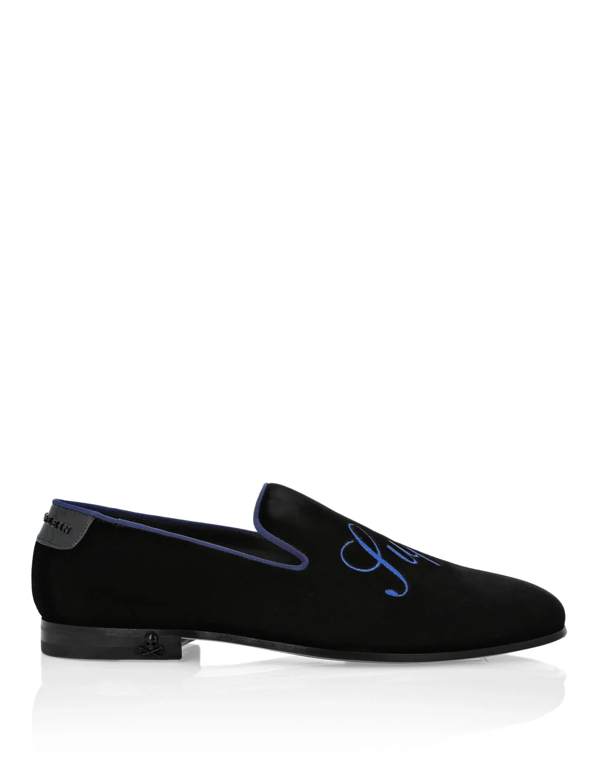Velvet Loafers, цвет: Синий