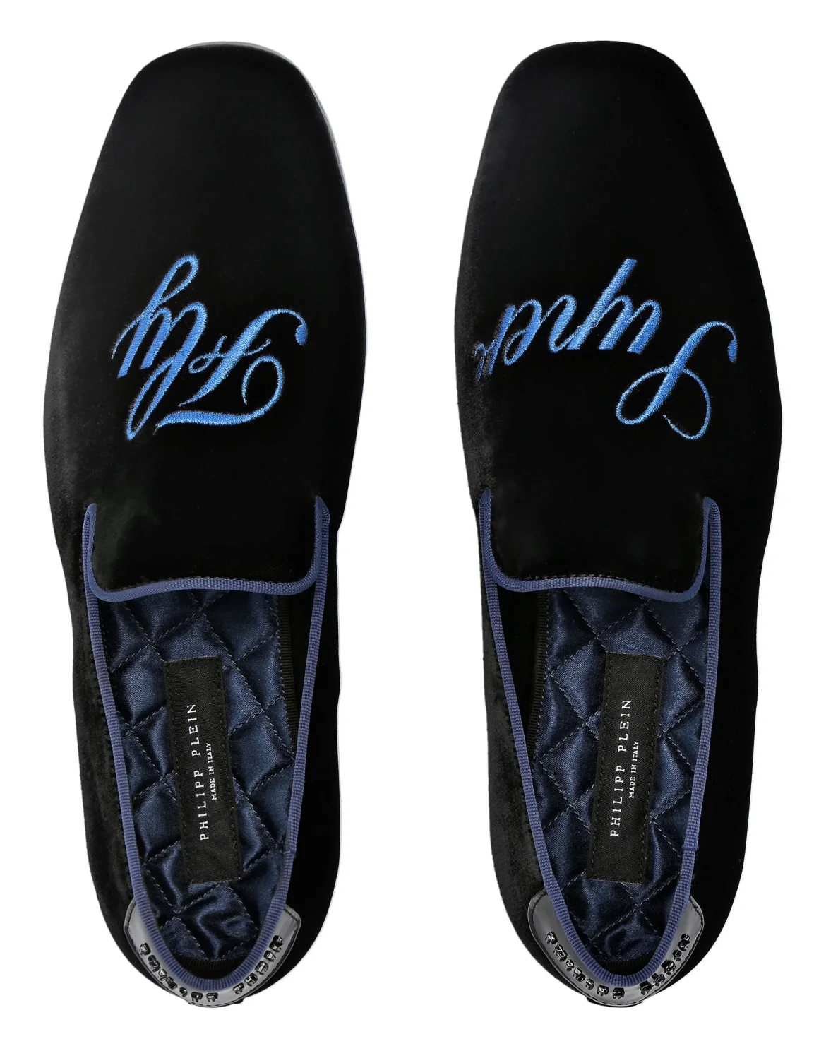 Velvet Loafers, цвет: Синий