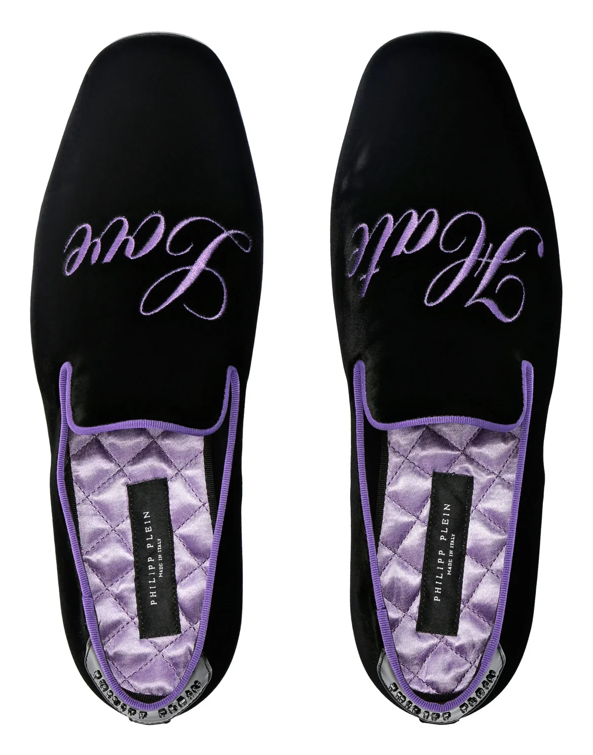 Velvet Loafers, цвет: Фиолетовый