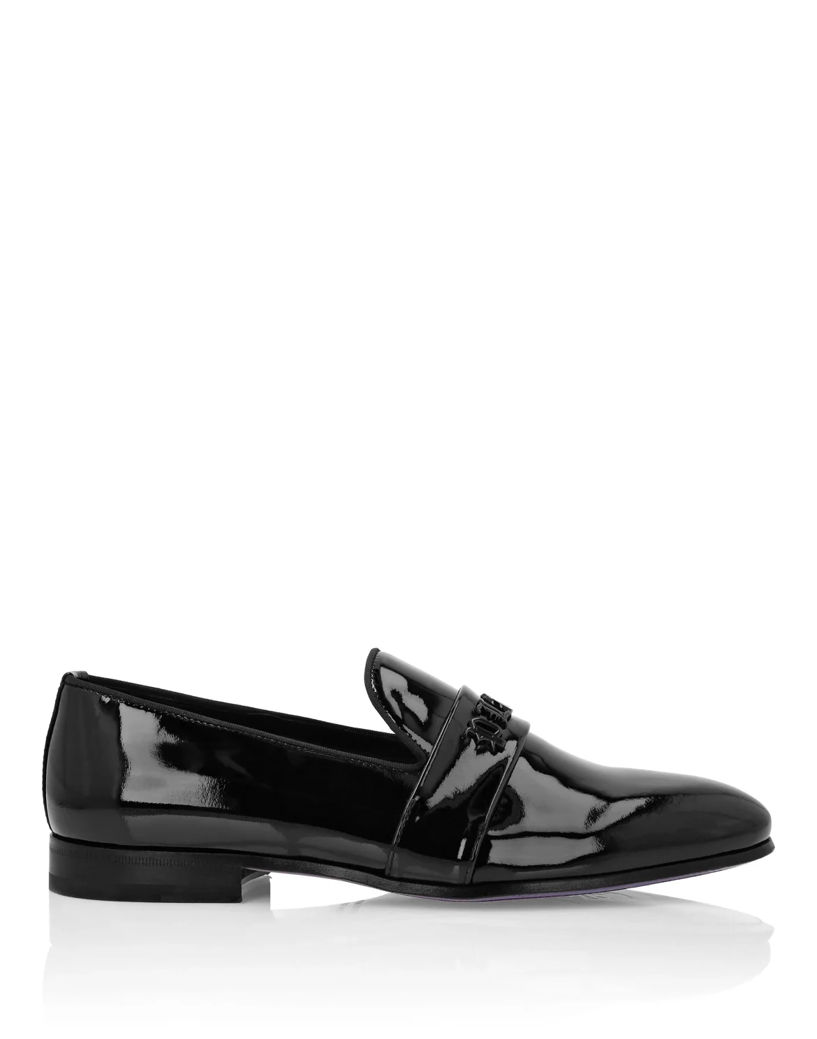 Patent Leather Loafers Gothic Plein, цвет: Черный