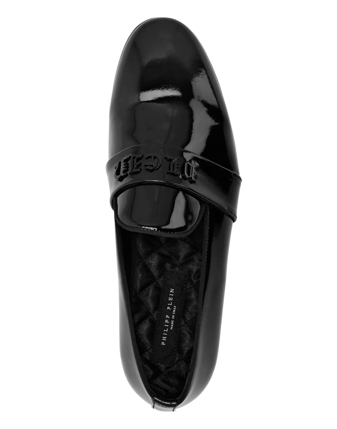 Patent Leather Loafers Gothic Plein, цвет: Черный