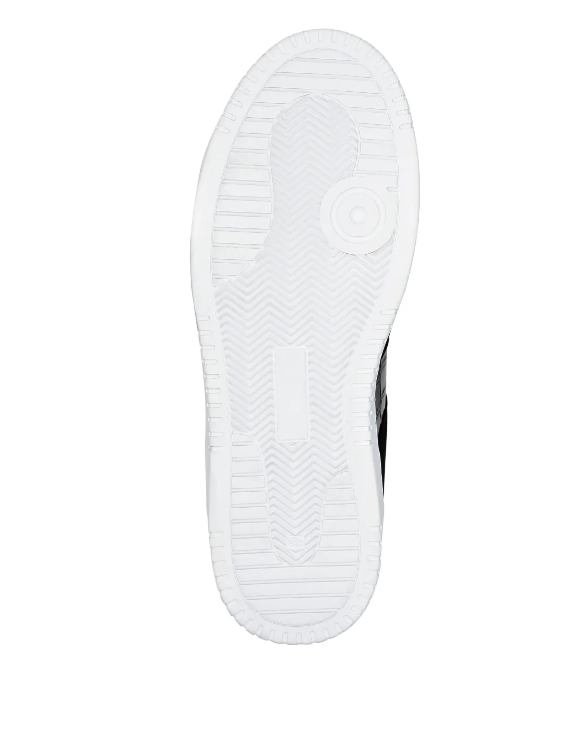 Nabuk Lo-Top Sneakers with Croco Print Hexagon, цвет: Черный