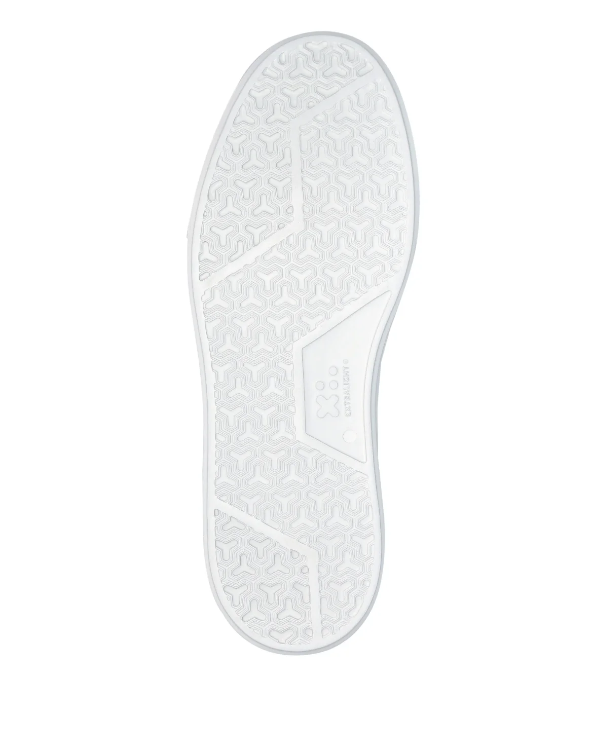 Leather Lo-Top Sneakers Hexagon, цвет: Белый