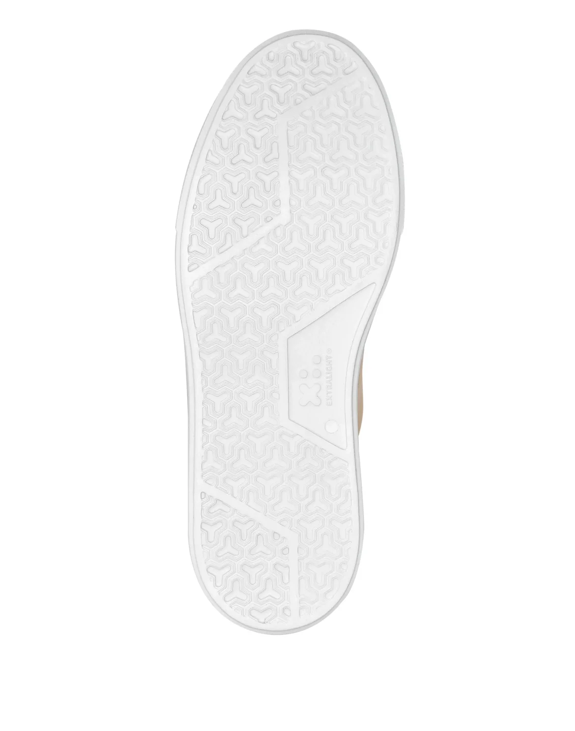 Leather Lo-Top Sneakers Hexagon, цвет: Бежевый