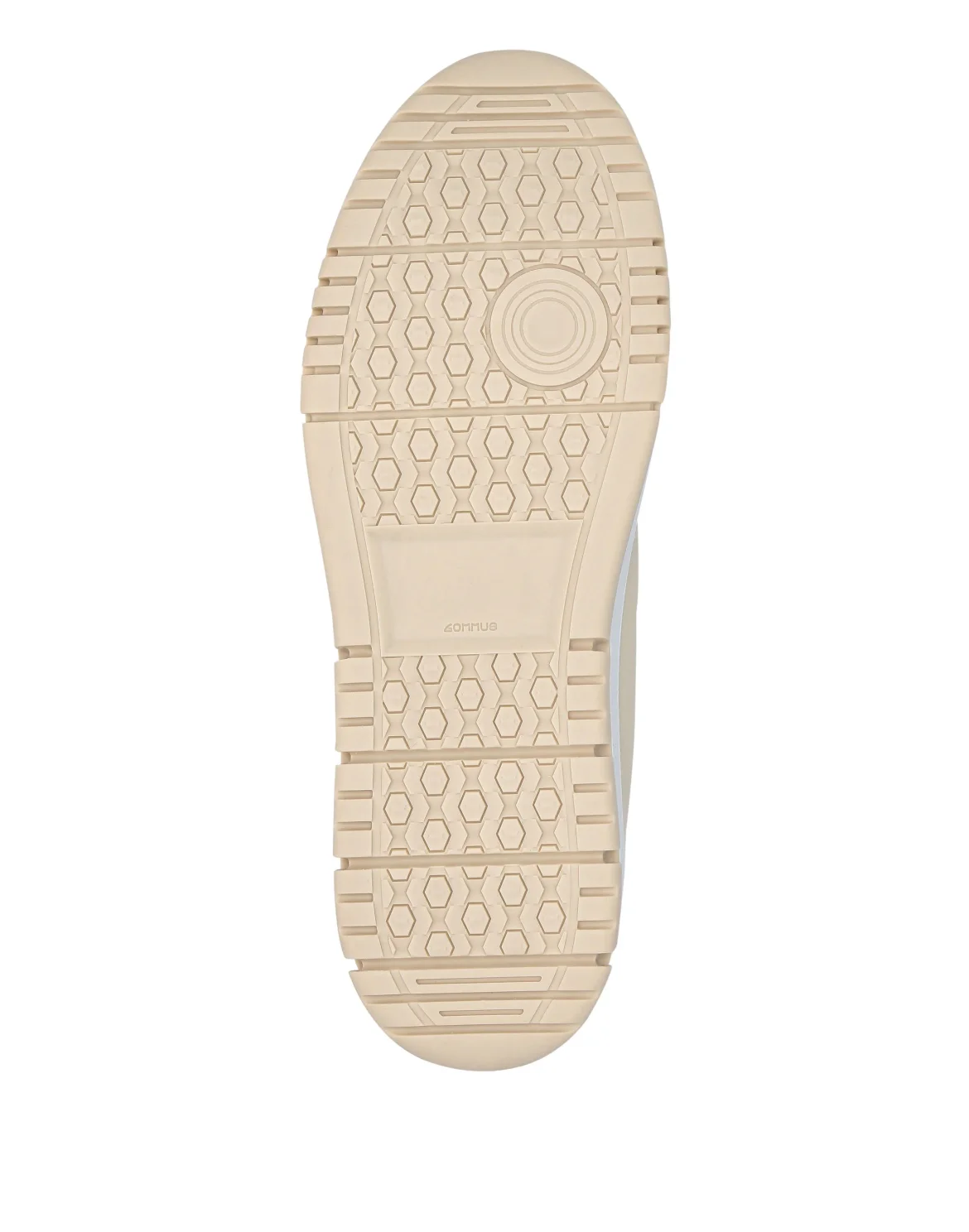 Leather Lo-Top Sneakers Hexagon, цвет: Бежевый