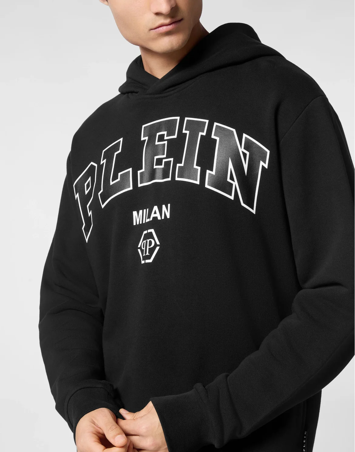 Hoodie Sweatshirt College, цвет: Черный