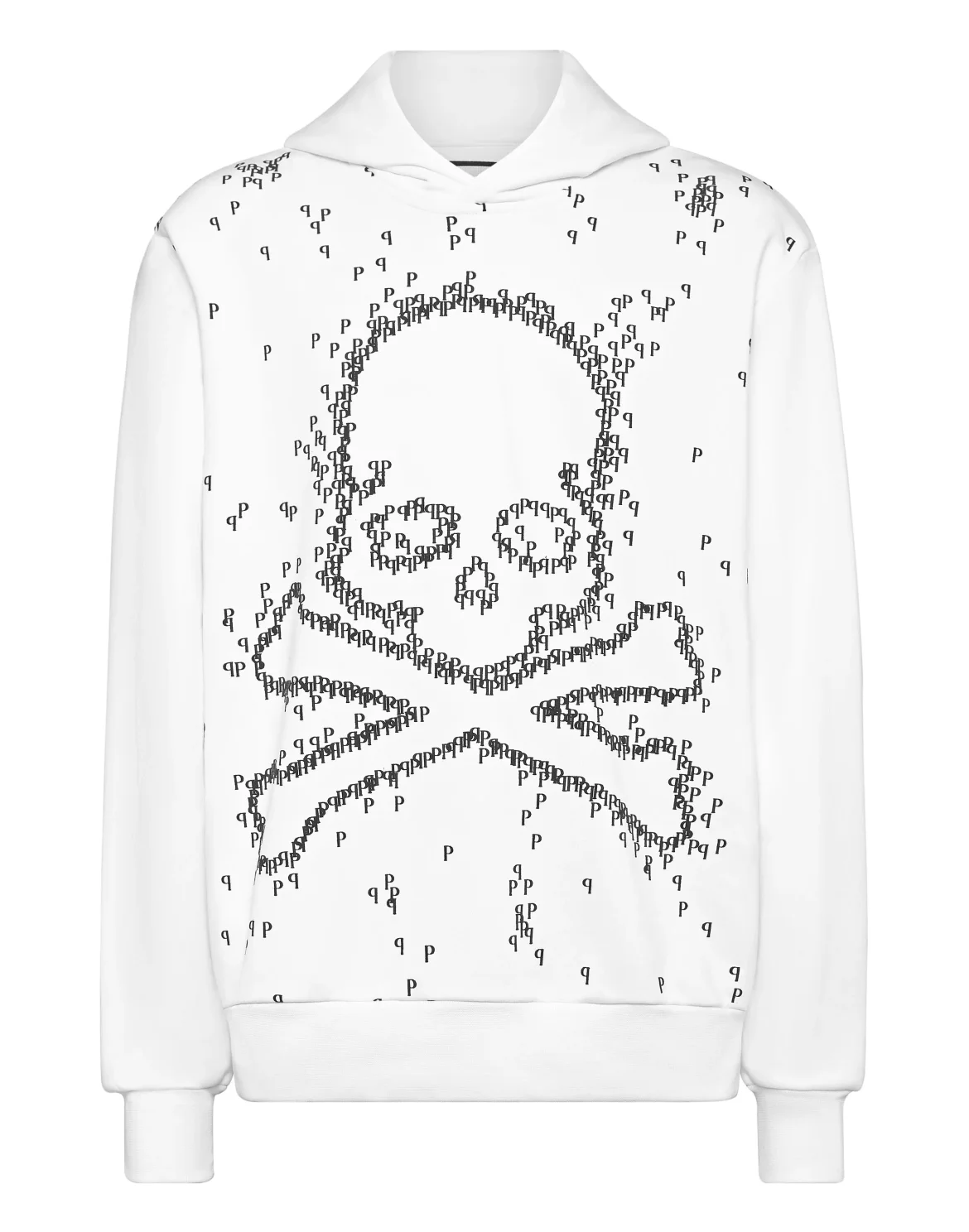 Hoodie Sweatshirt Skull&Bones, цвет: Белый