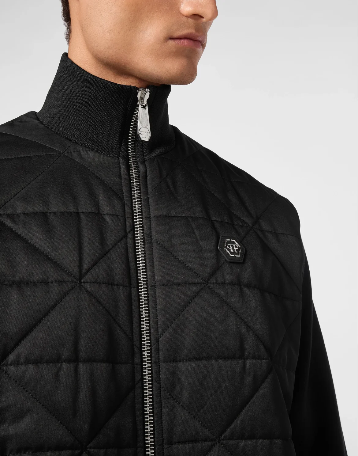 Nylon Jogging Jacket, цвет: Черный