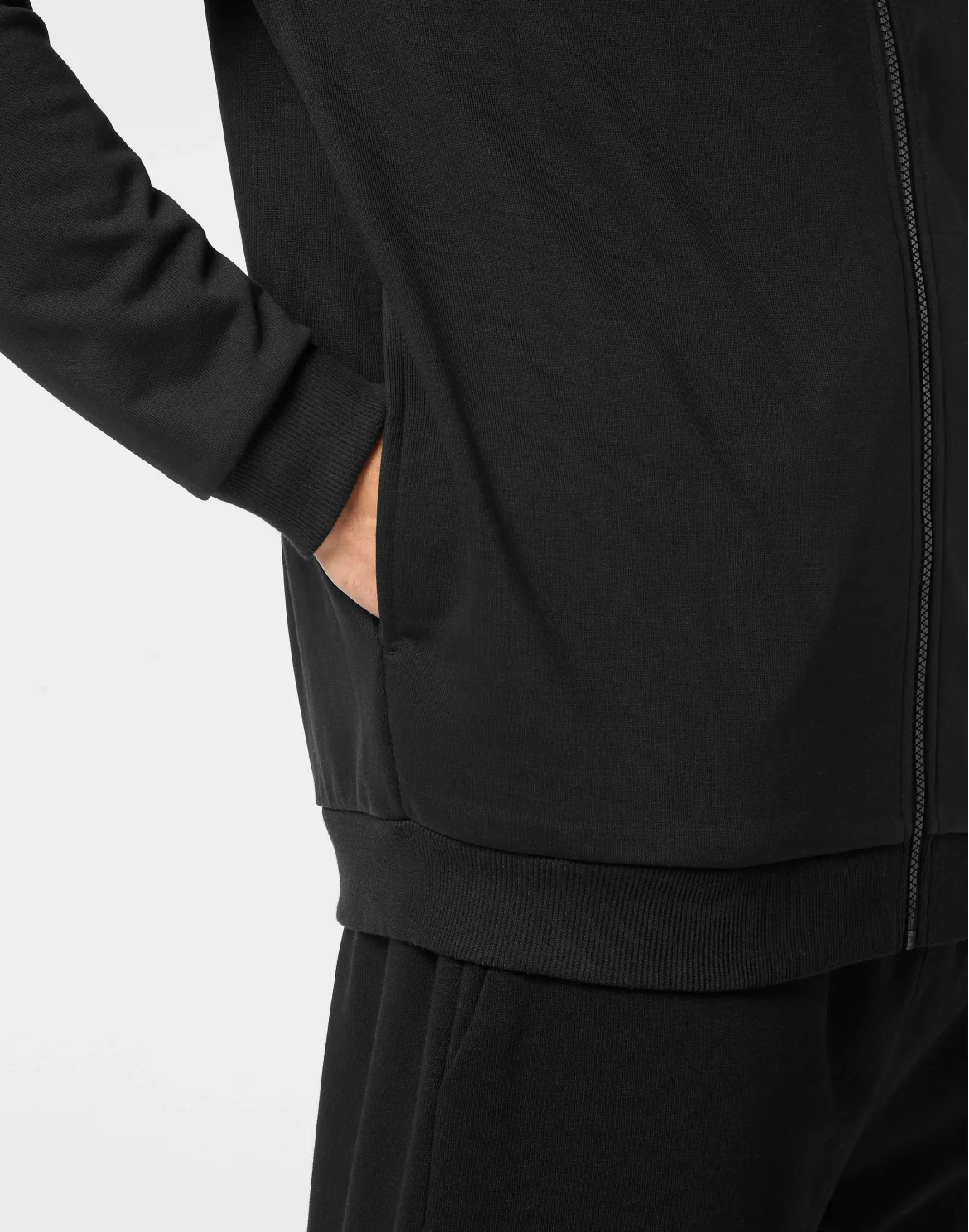 Hoodie Sweatjacket Tiger, цвет: Черный