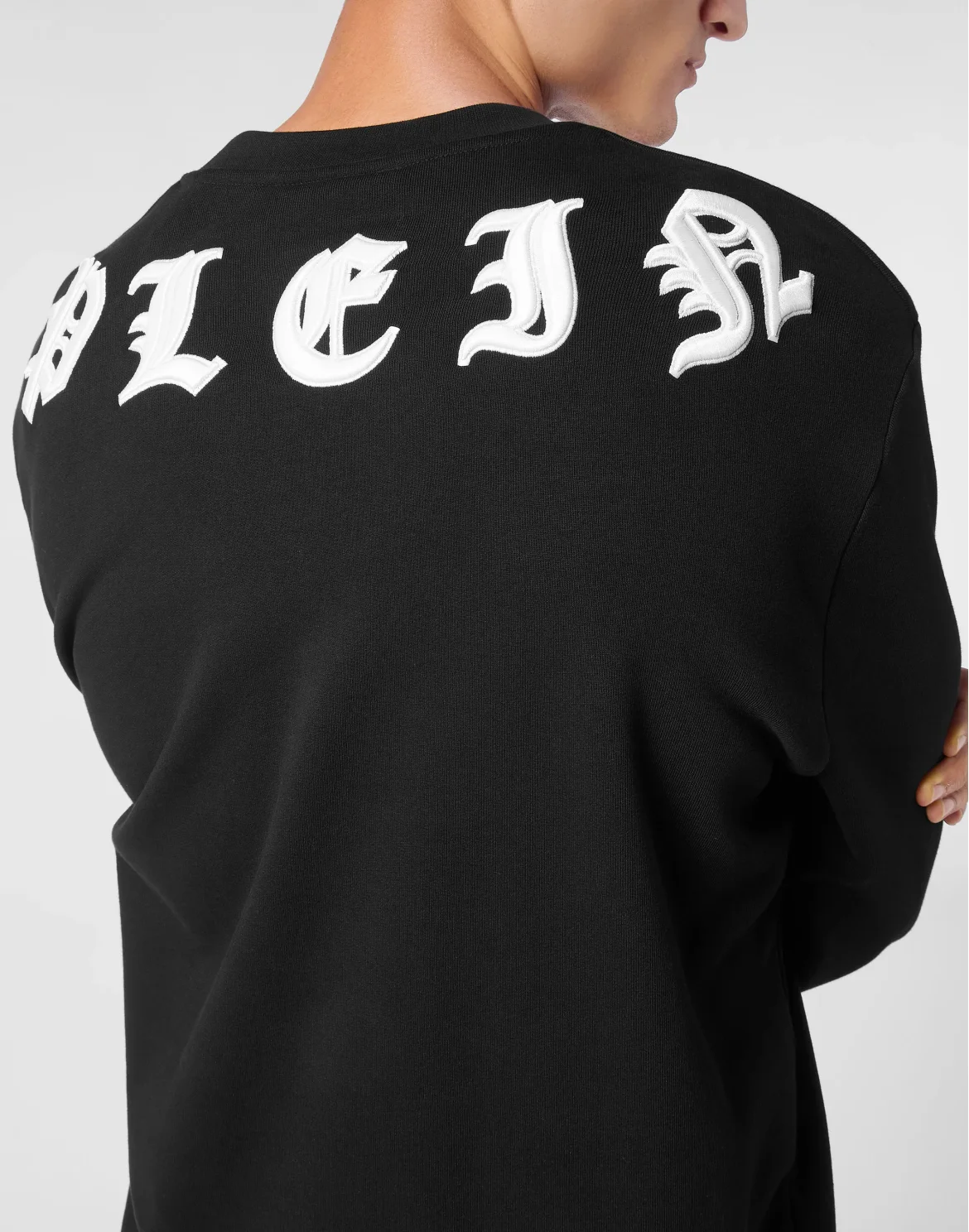 Sweatshirt Round Neck Gothic Plein, цвет: Черный