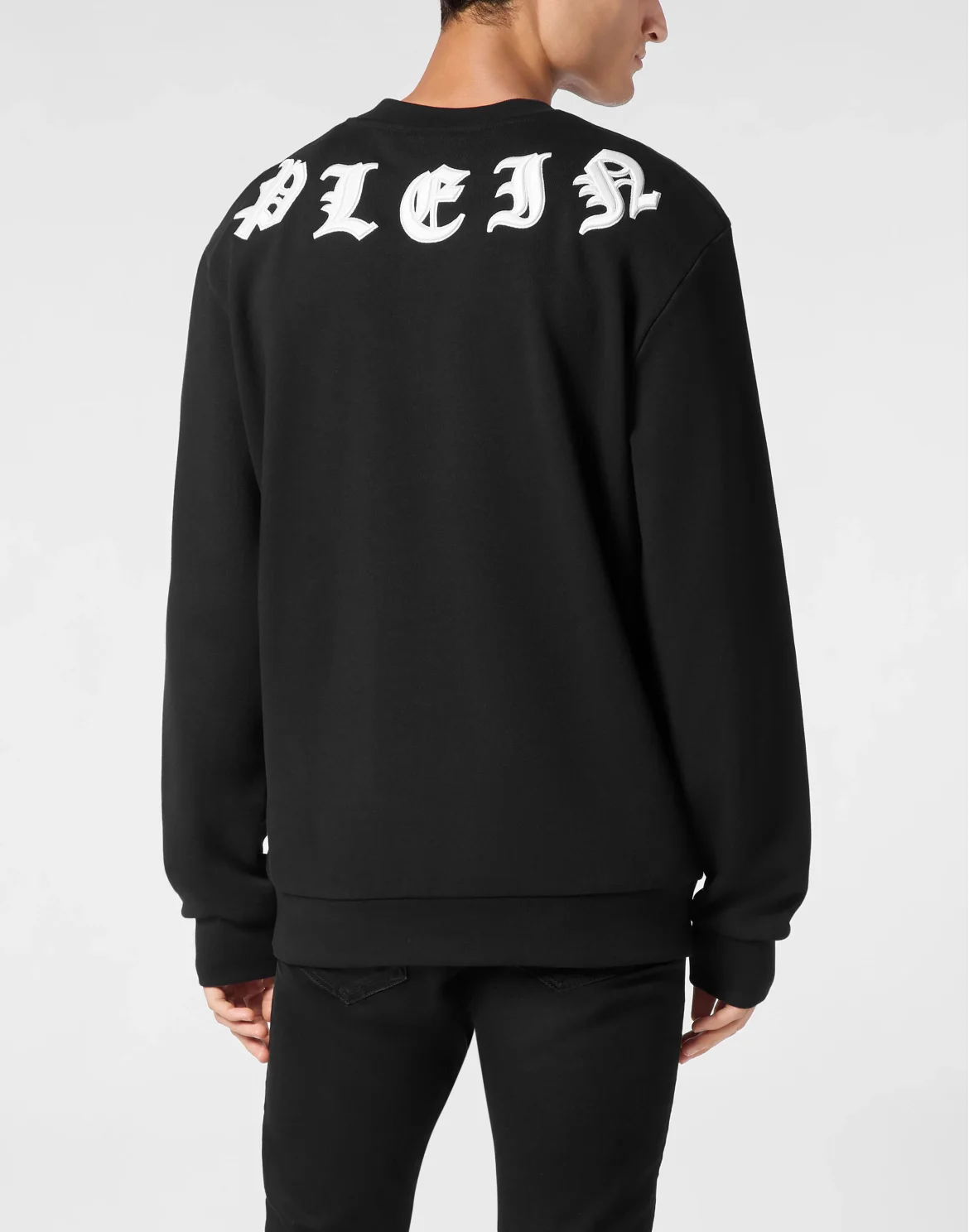 Sweatshirt Round Neck Gothic Plein, цвет: Черный
