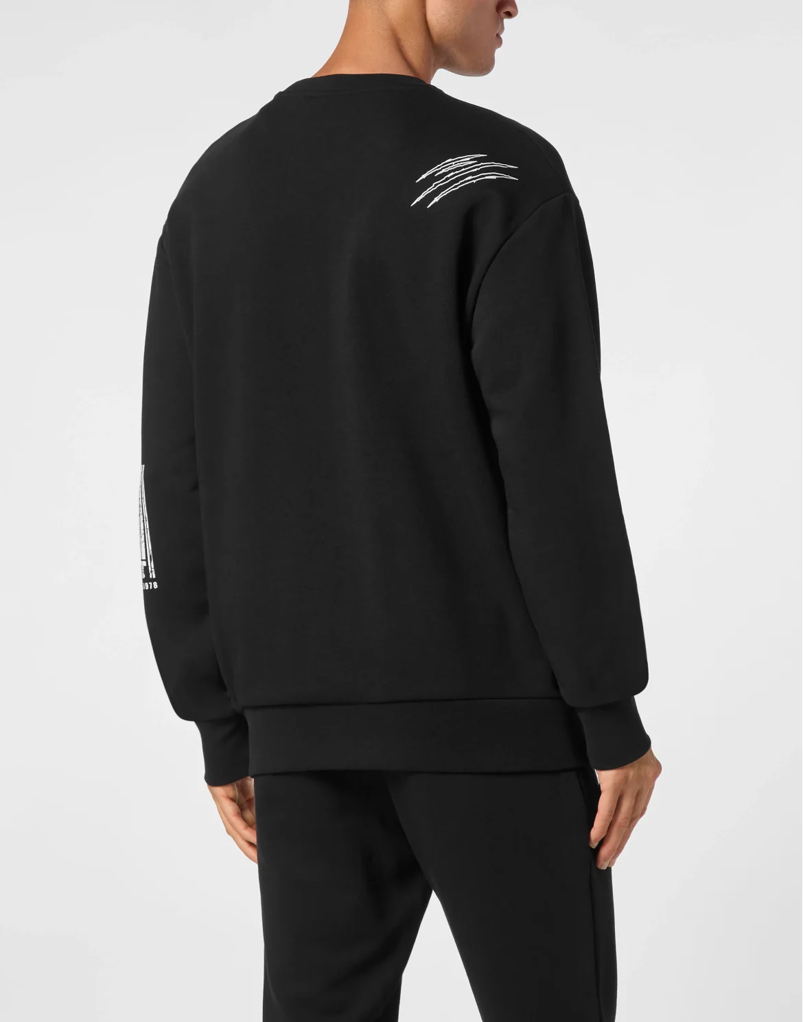 Sweatshirt LS Barcode, цвет: Черный