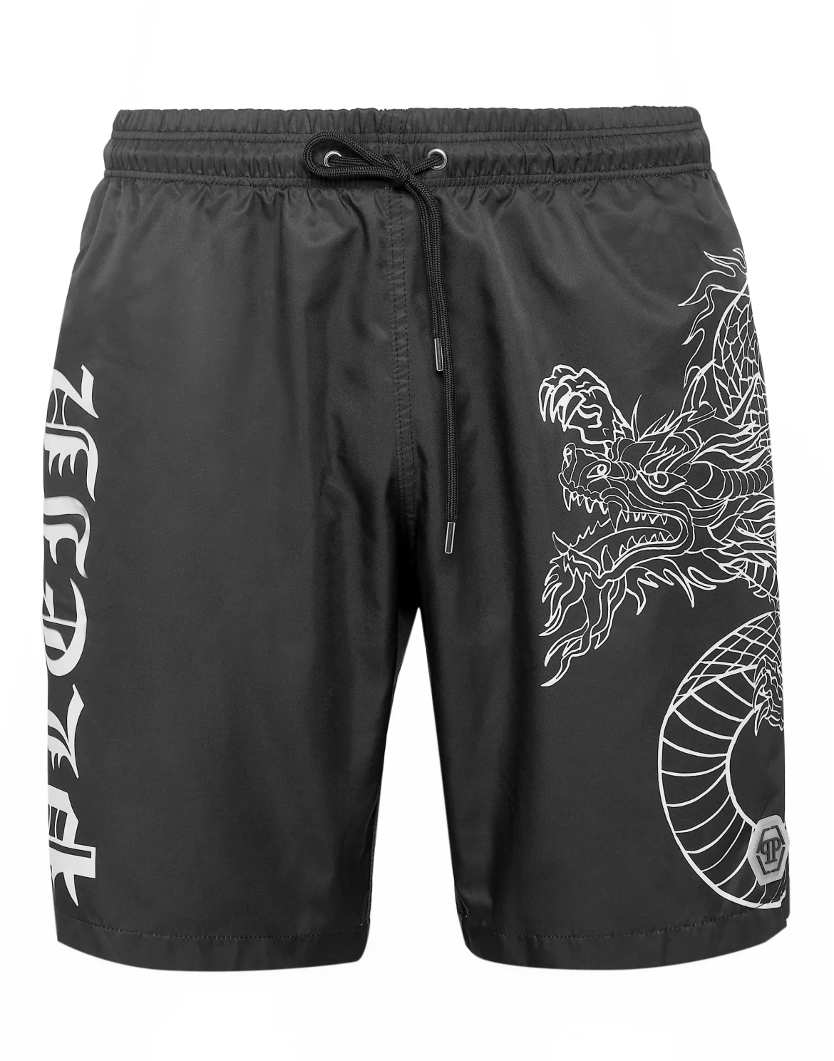Long Swim Boxer Dragon, цвет: Черный