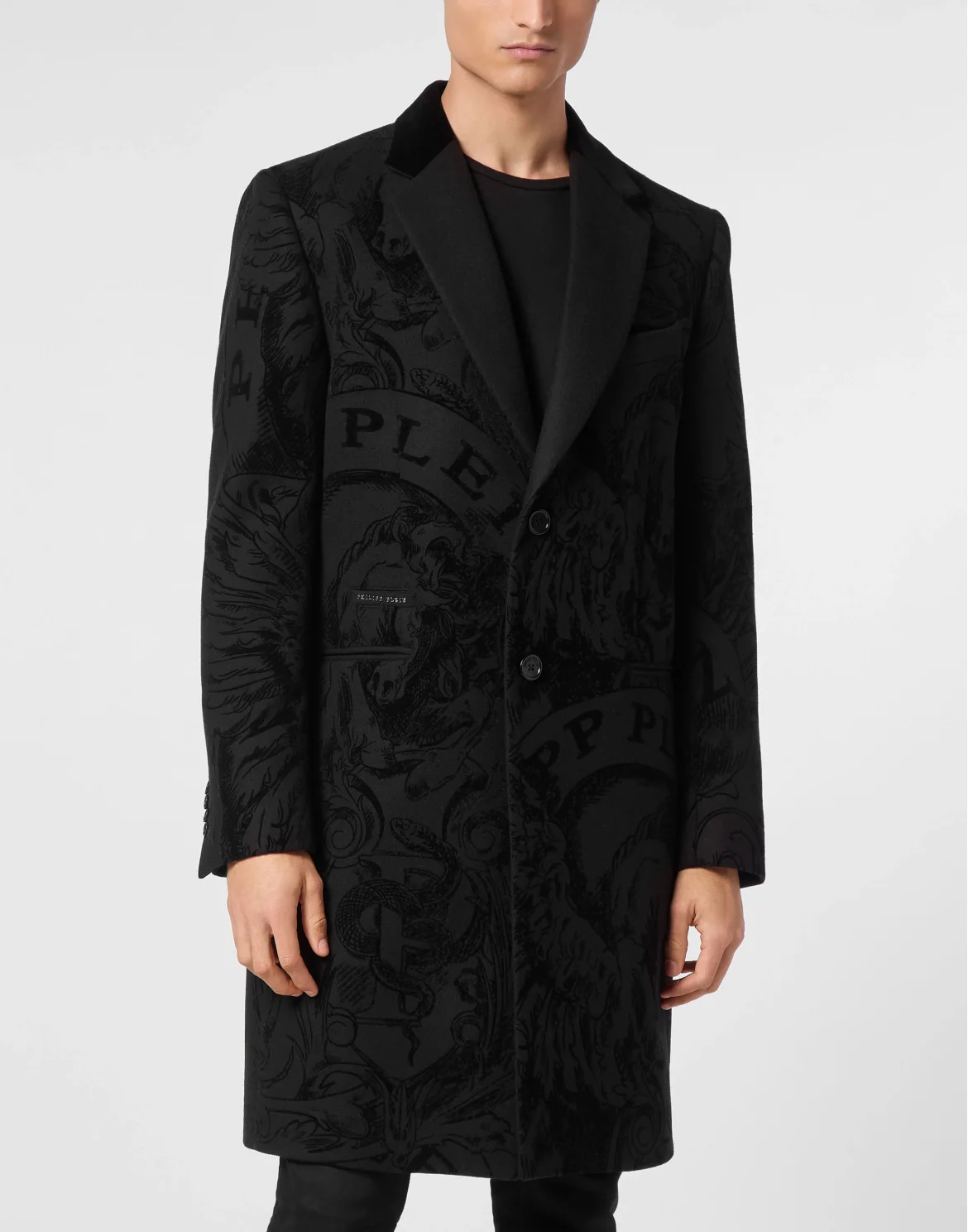 Wool Gianni Coat, цвет: Черный