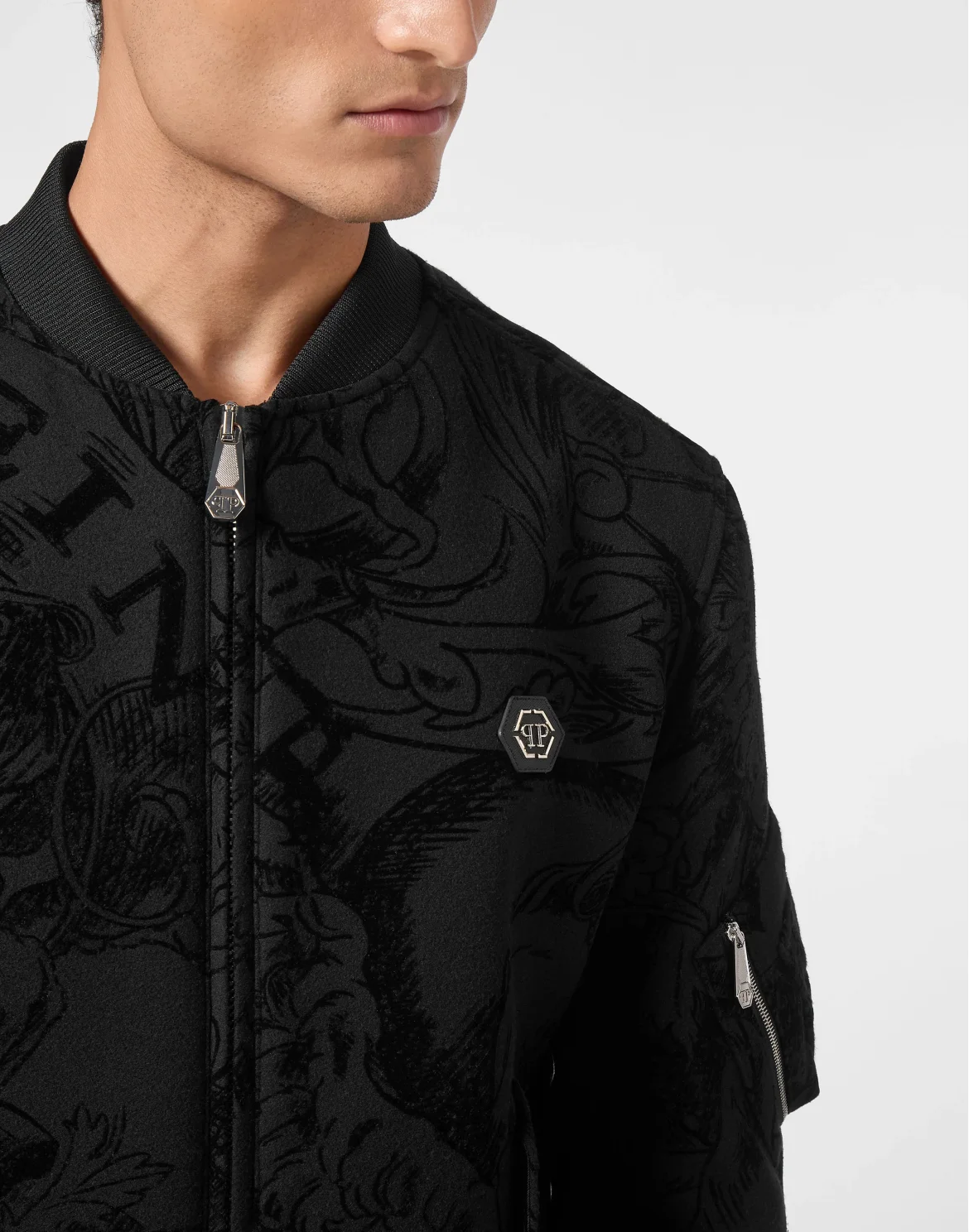Wool Bomber, цвет: Черный