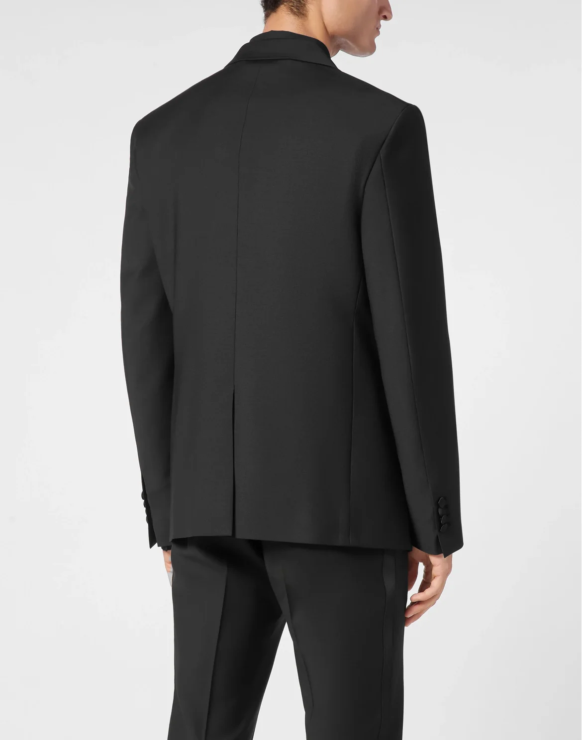 Wool Tuxedo Blazer, цвет: Черный