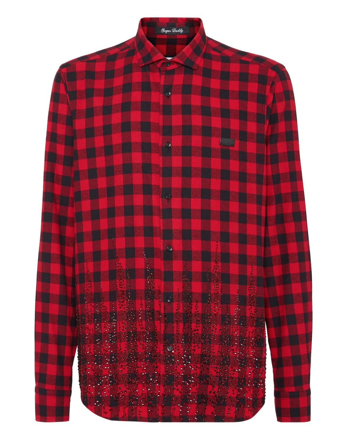 Shirt Sugar Daddy Cut LS Flame, цвет: Красный