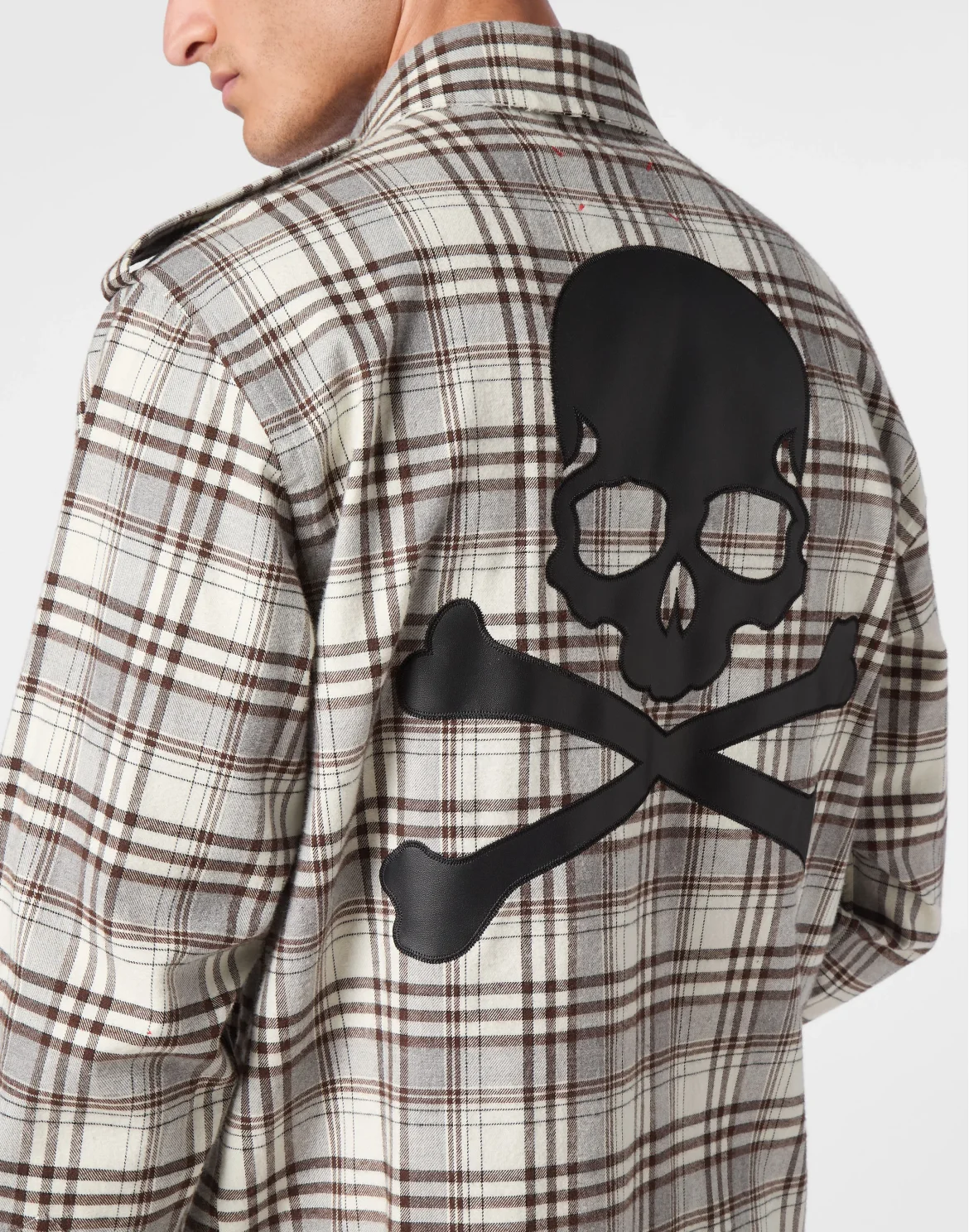 Shirt Oversize LS Skull&Bones, цвет: Бежевый