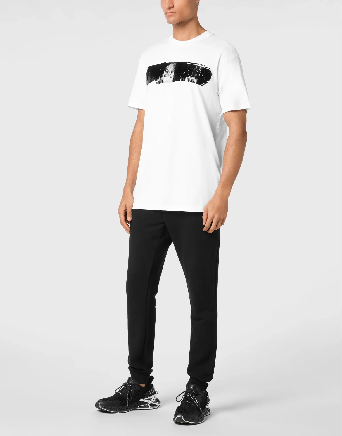 T-shirt Round Neck SS Silver Brush, цвет: Белый