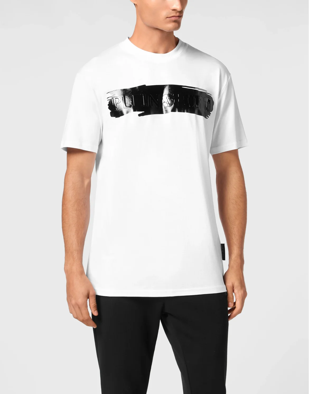 T-shirt Round Neck SS Silver Brush, цвет: Белый