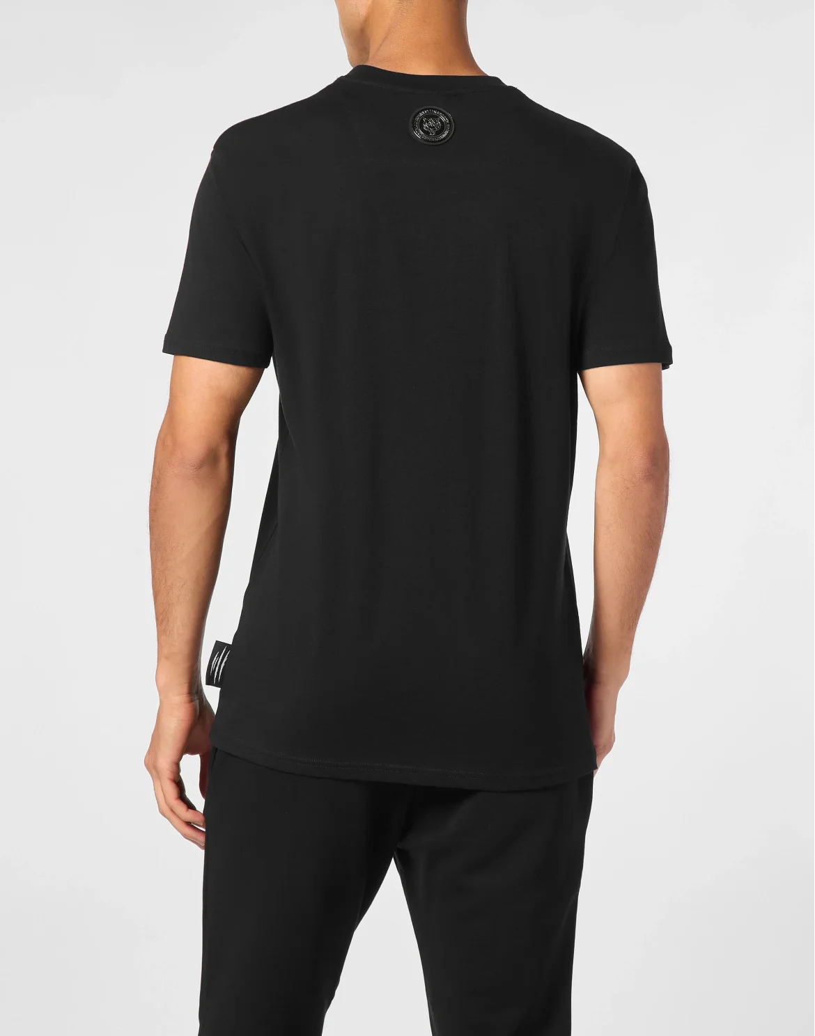 T-shirt Round Neck SS Silver Brush, цвет: Черный
