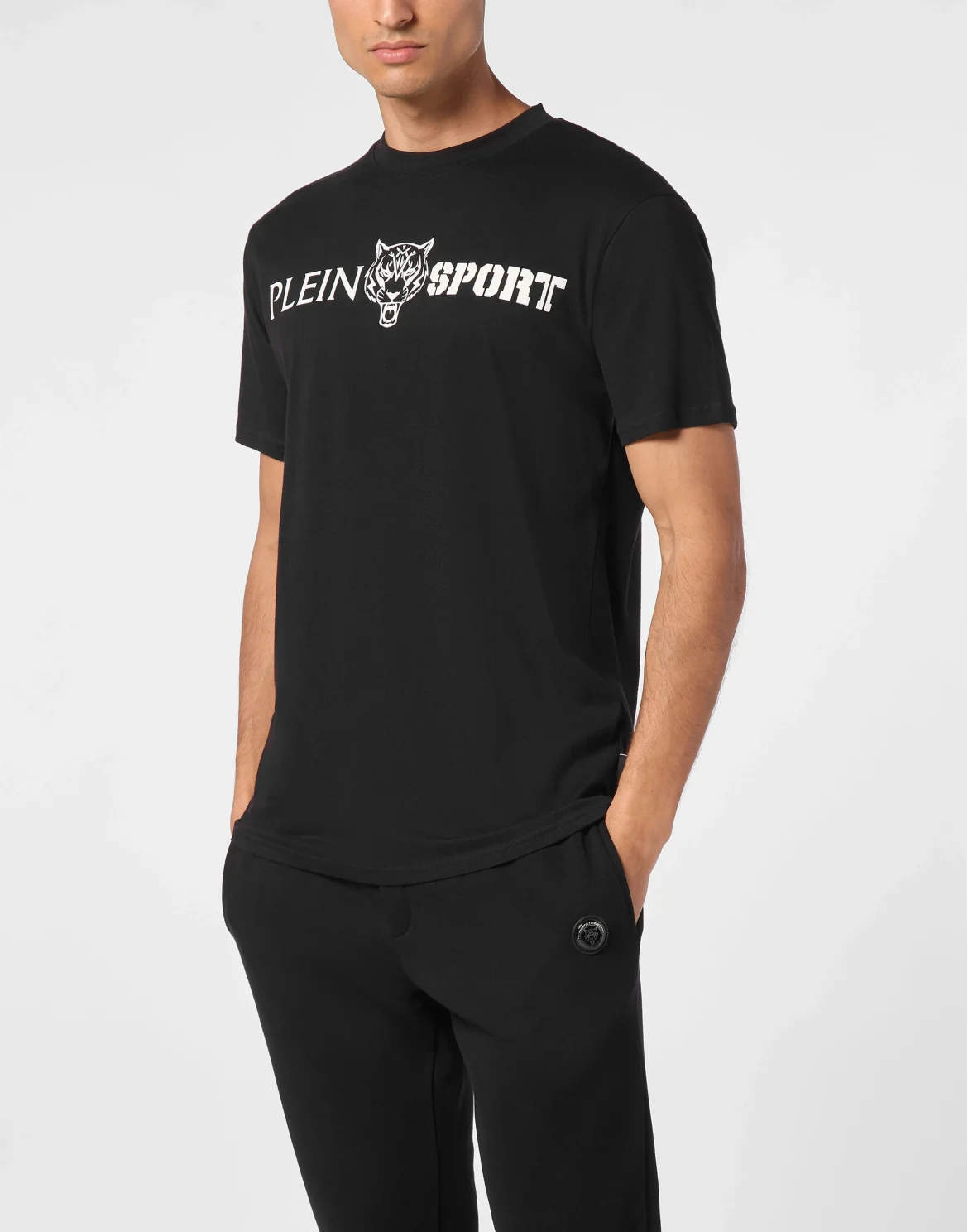T-shirt Round Neck, цвет: Черный