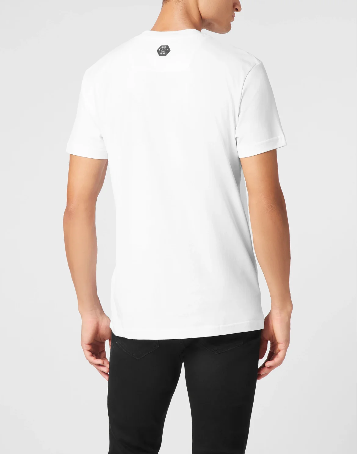 T-shirt Round Neck SS Gothic Plein, цвет: Белый