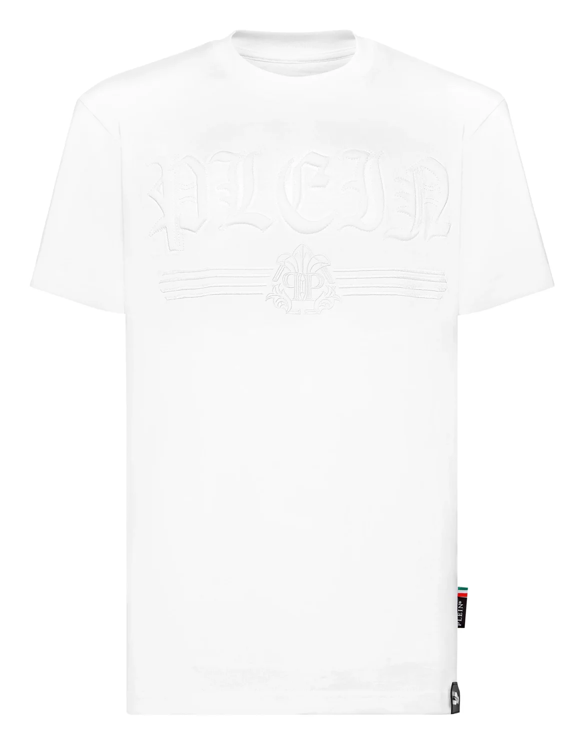 T-shirt Round Neck SS Gothic Plein, цвет: Белый