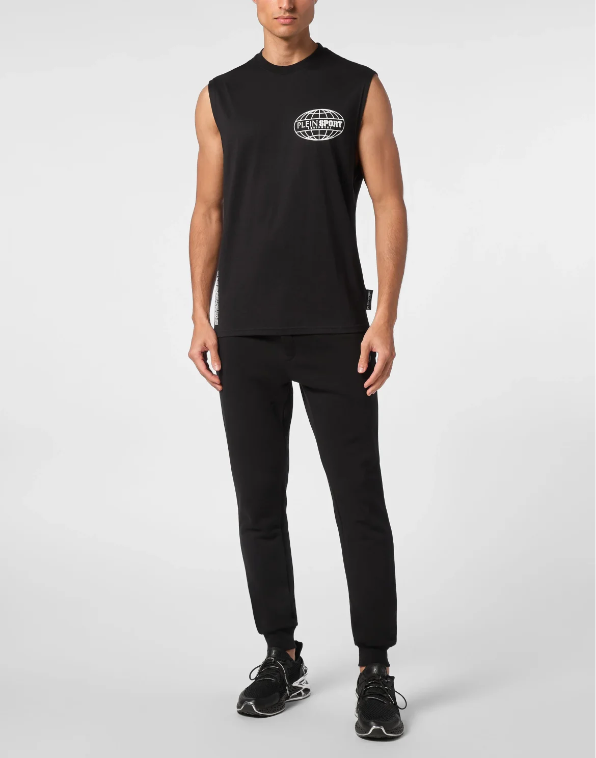 SLEEVELESS T-shirt, цвет: Черный