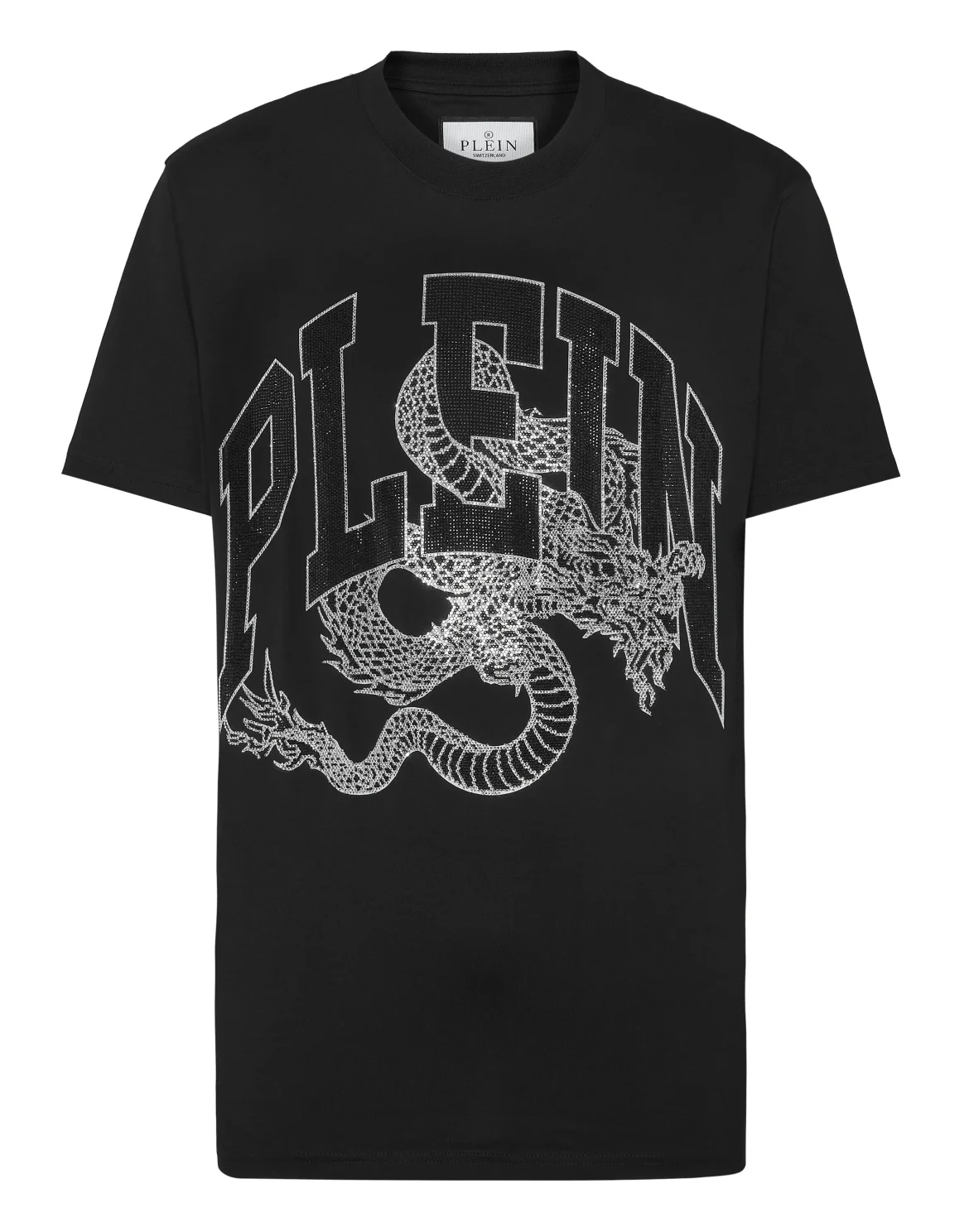 T-shirt Round Neck SS Dragon, цвет: Черный