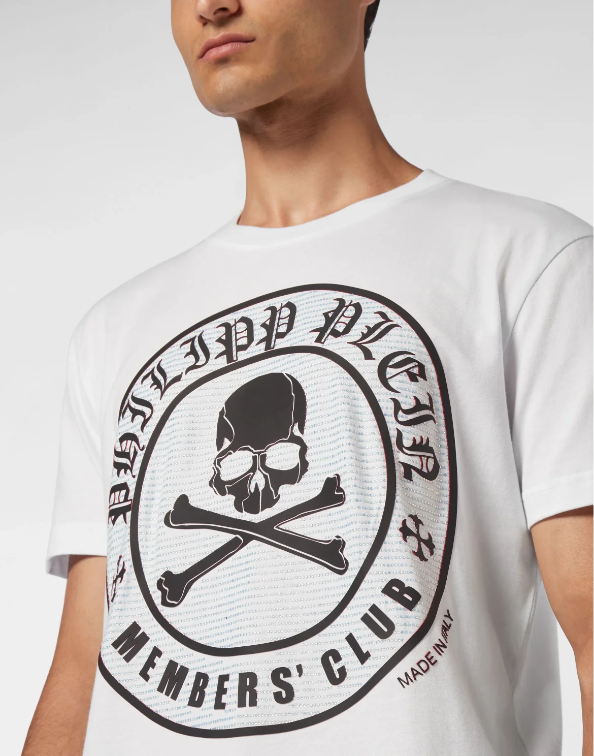 T-shirt Round Neck SS Skull&Bones, цвет: Белый