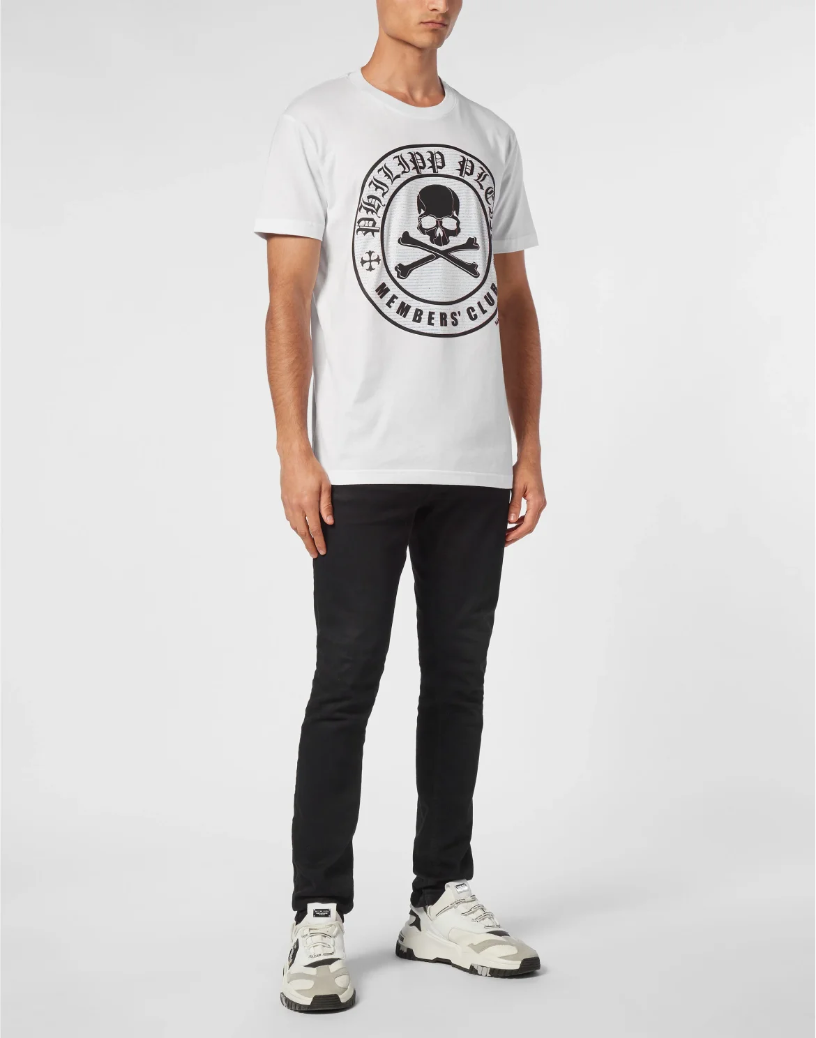 T-shirt Round Neck SS Skull&Bones, цвет: Белый