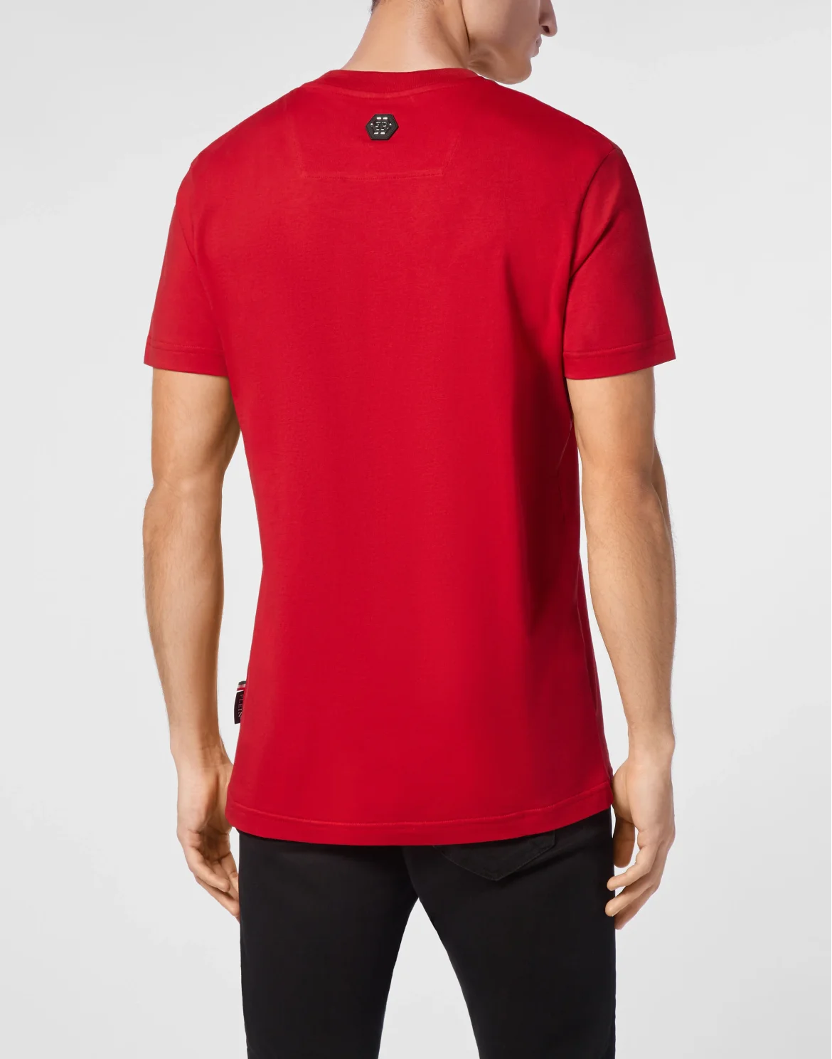 T-shirt Round Neck SS Skull, цвет: Красный