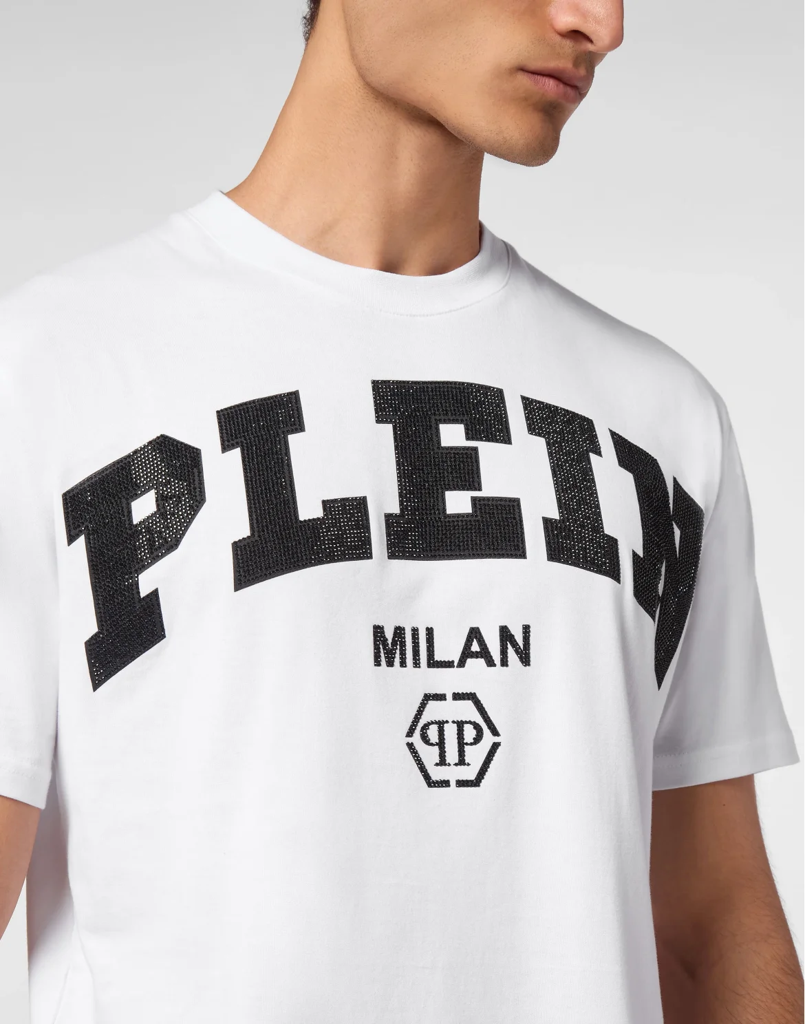 T-shirt Round Neck SS College, цвет: Белый