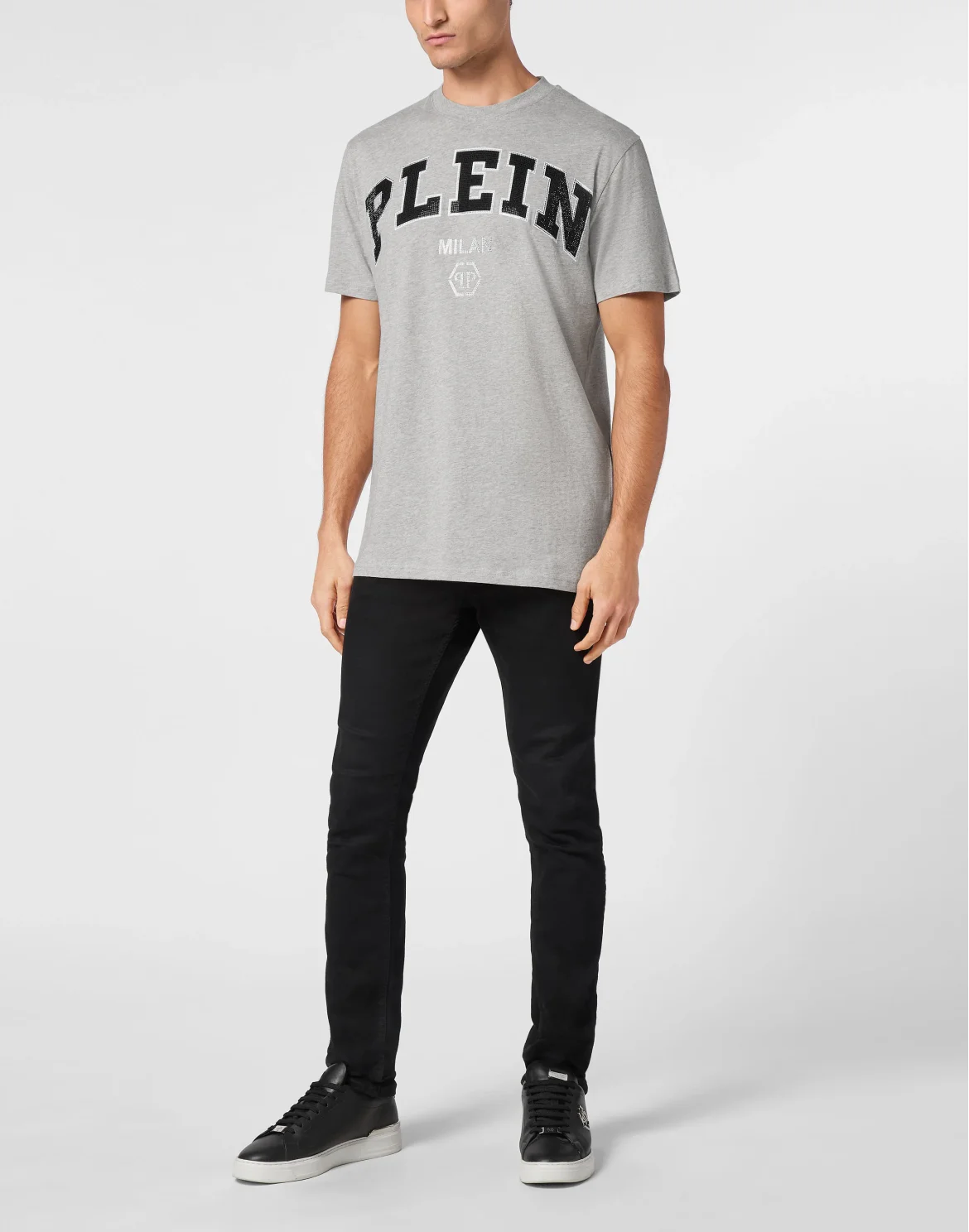 T-shirt Round Neck SS College, цвет: Серый