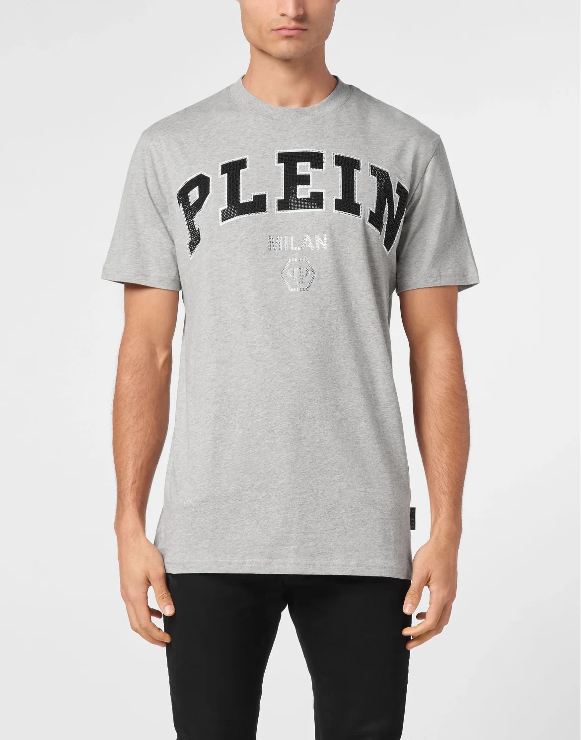 T-shirt Round Neck SS College, цвет: Серый