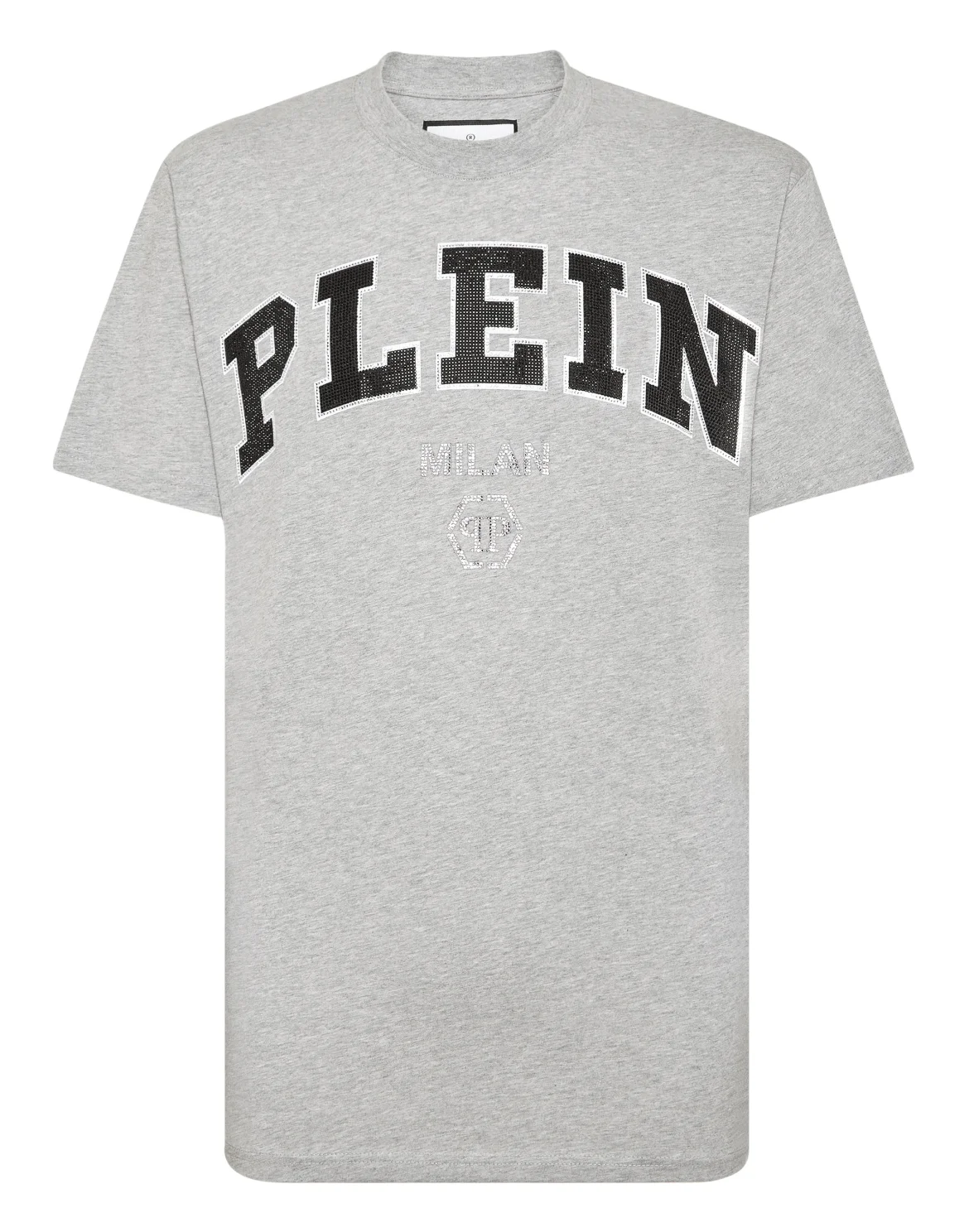 T-shirt Round Neck SS College, цвет: Серый