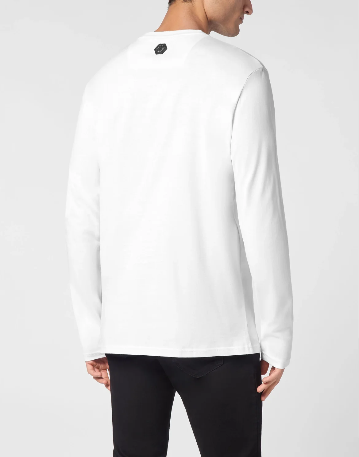 T-shirt Round Neck Long-Sleeve, цвет: Белый