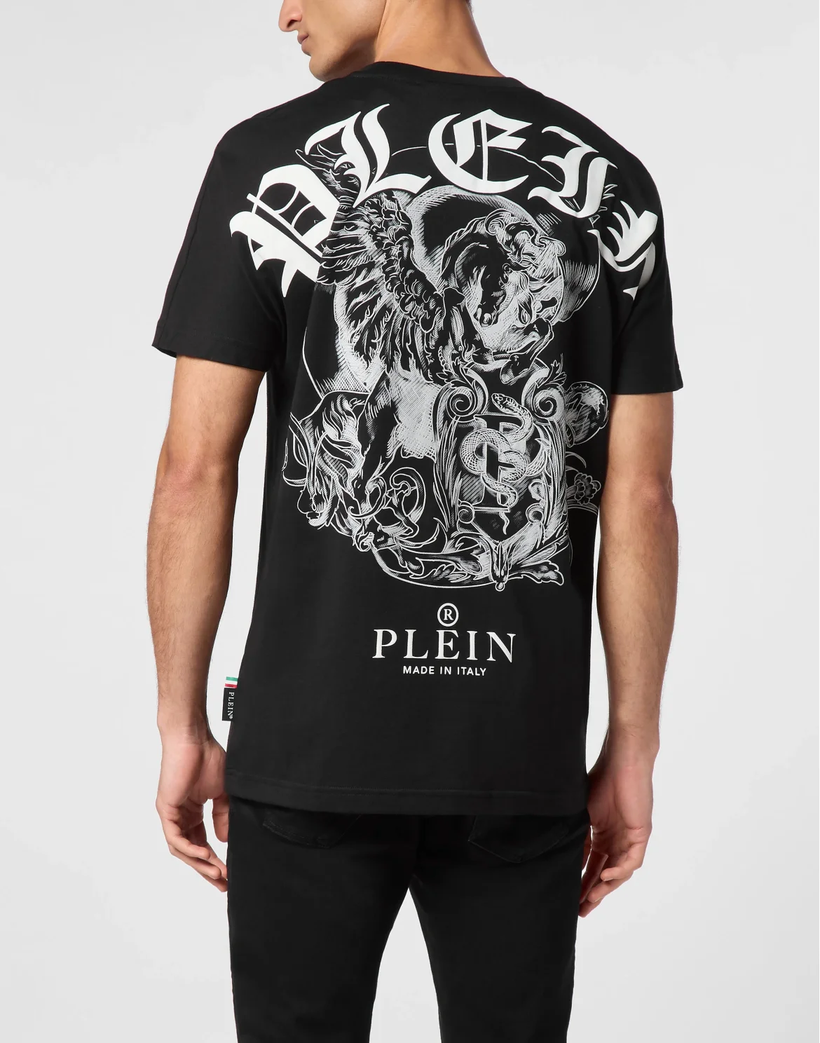 Round Neck T-Shirt, цвет: Черный