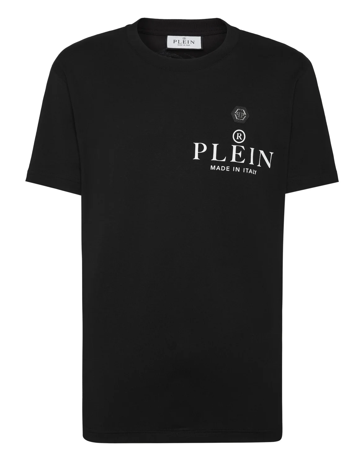 Round Neck T-Shirt, цвет: Черный