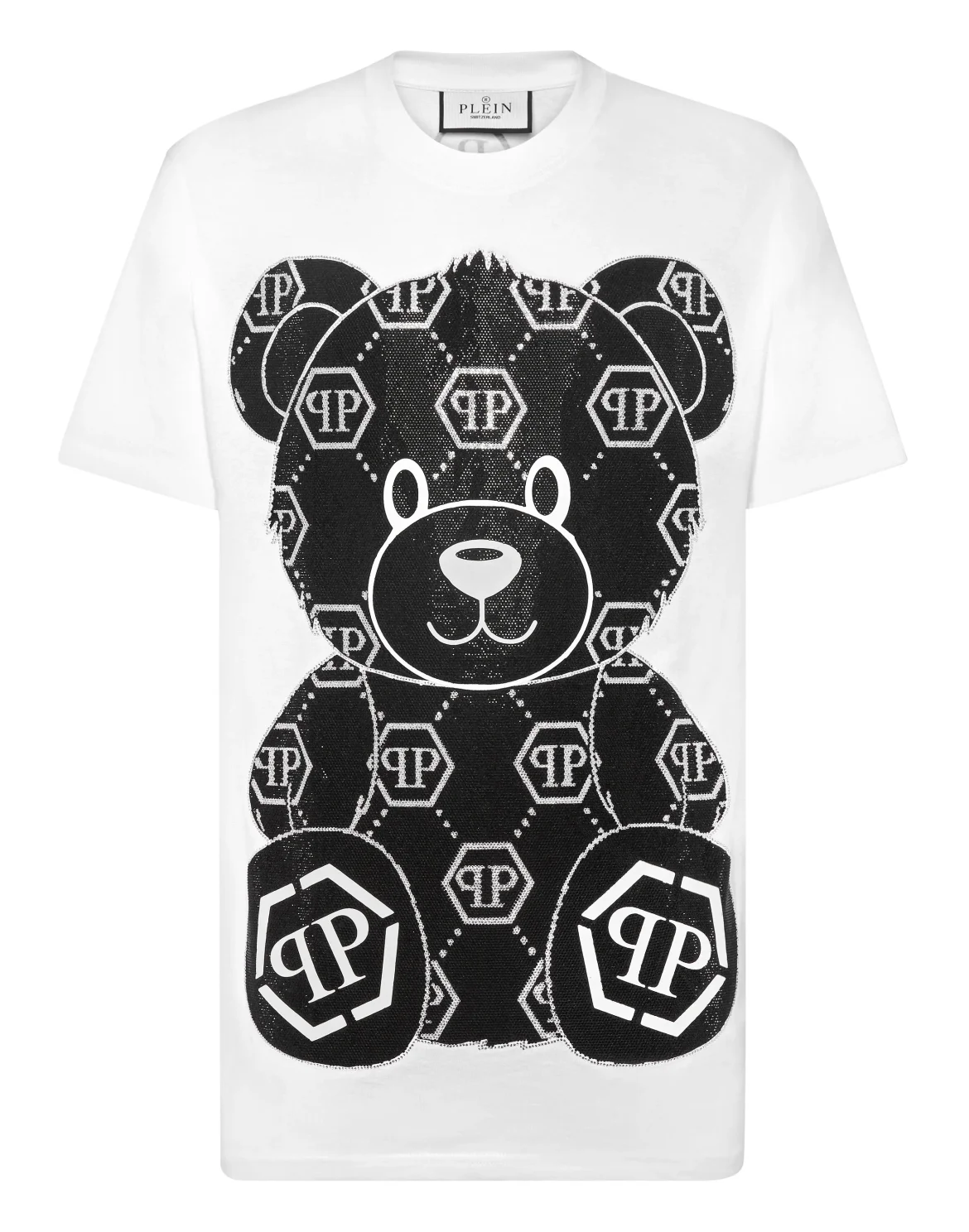 T-shirt Round Neck SS Teddy Bear, цвет: Белый