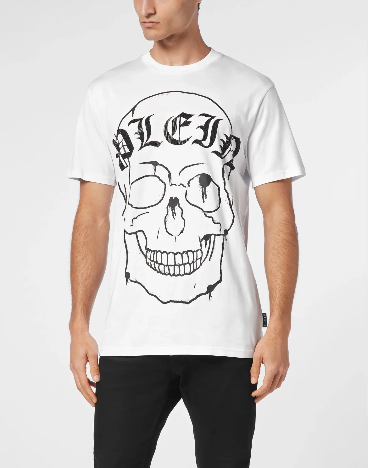 T-shirt Round Neck SS Skull, цвет: Белый
